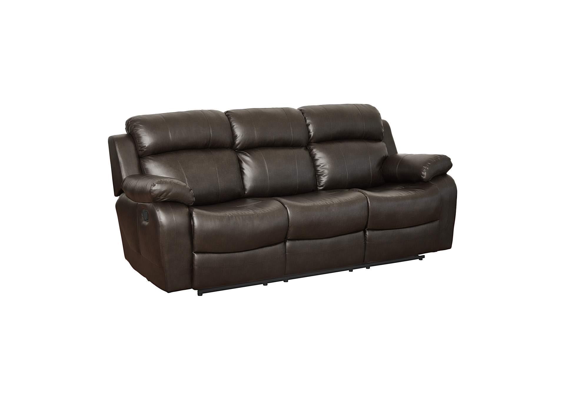 Marille Double Reclining Sofa with Center Drop-Down Cup Holders image 1