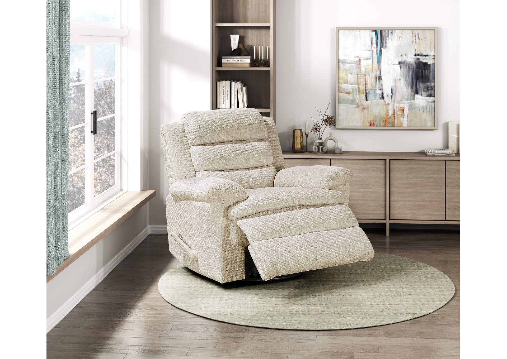 Swivel Glider Reclining Chair image 1