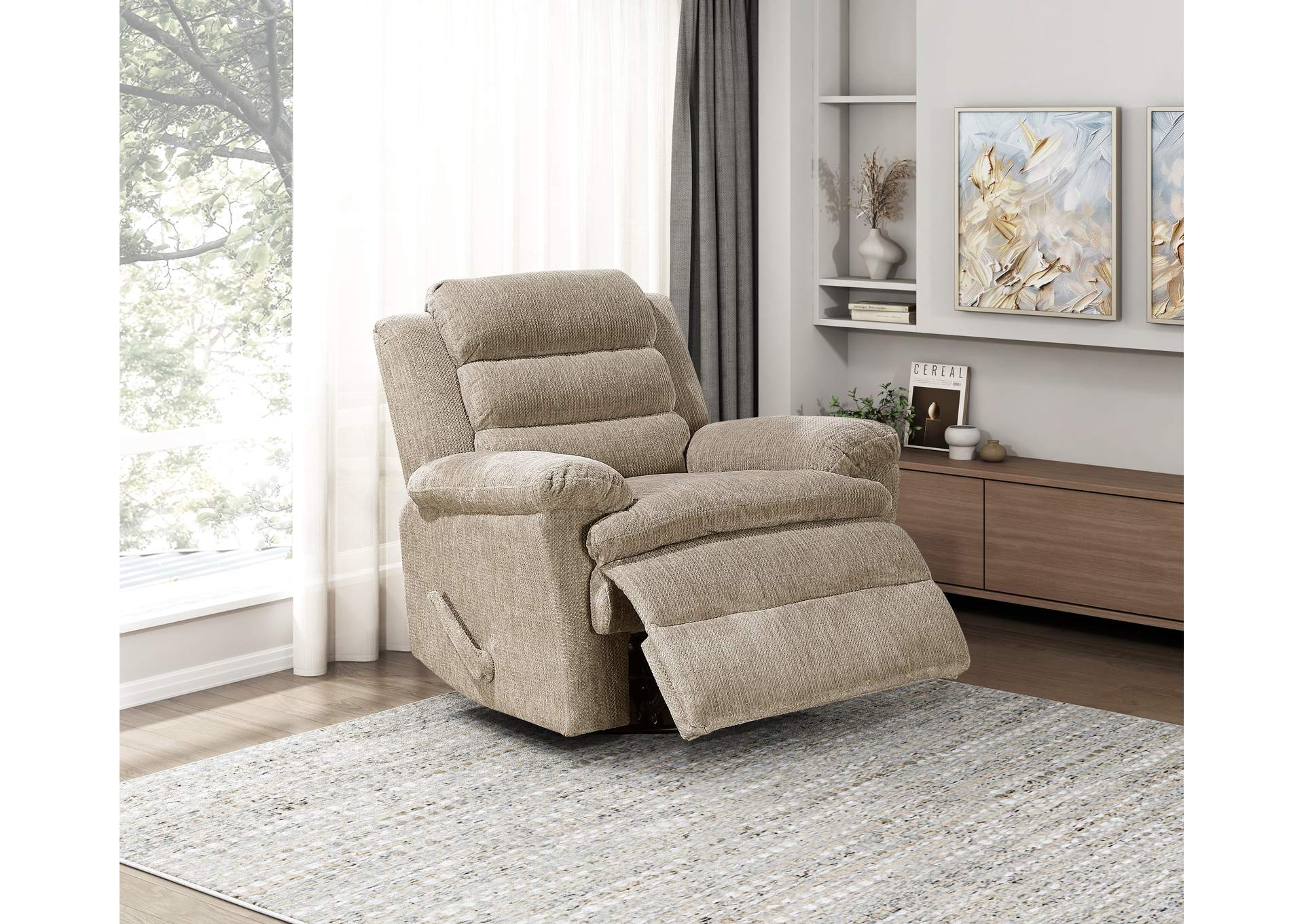 Swivel Glider Reclining Chair image 3