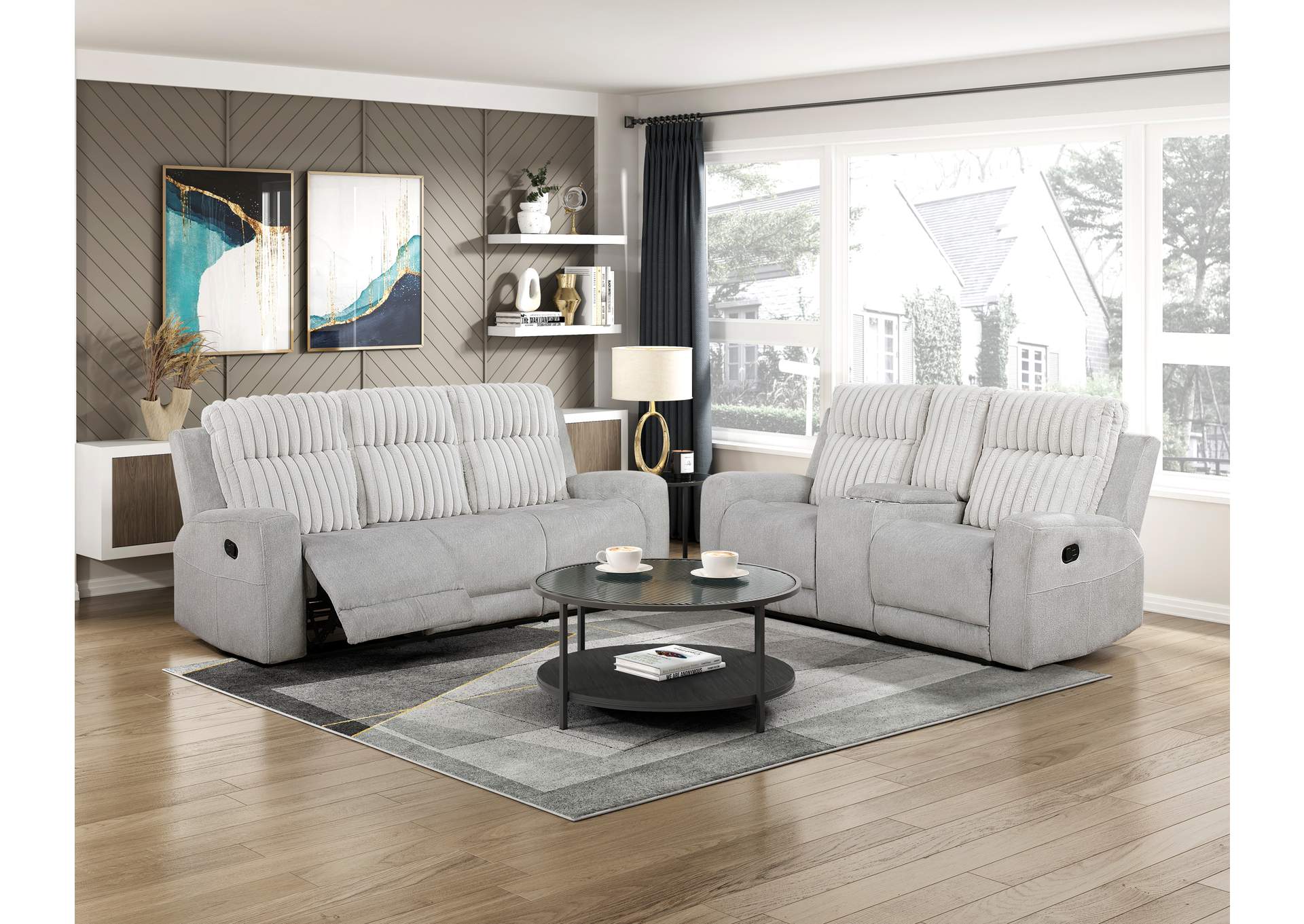 Double Reclining Sofa image 4