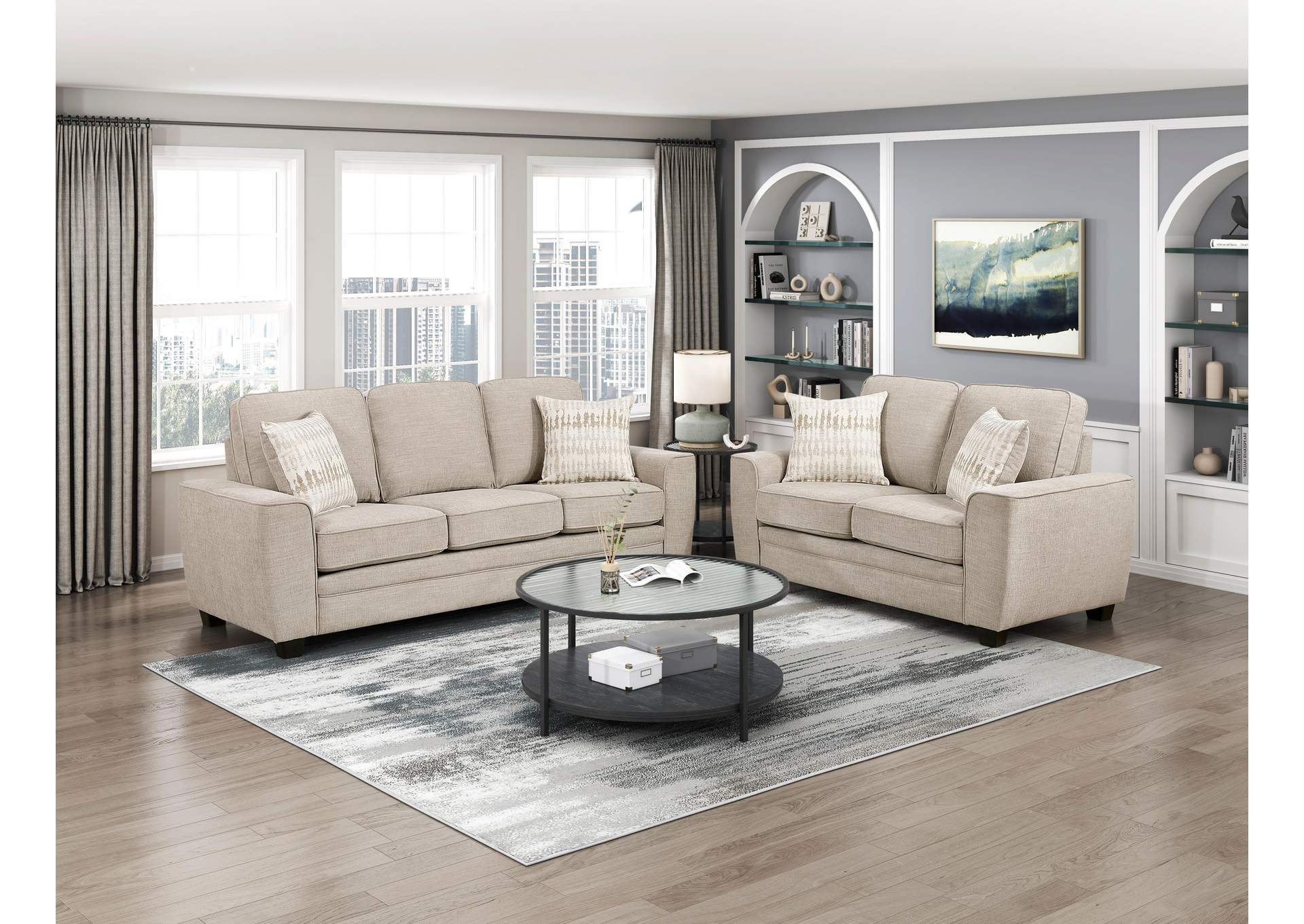 Zander Love Seat image 9