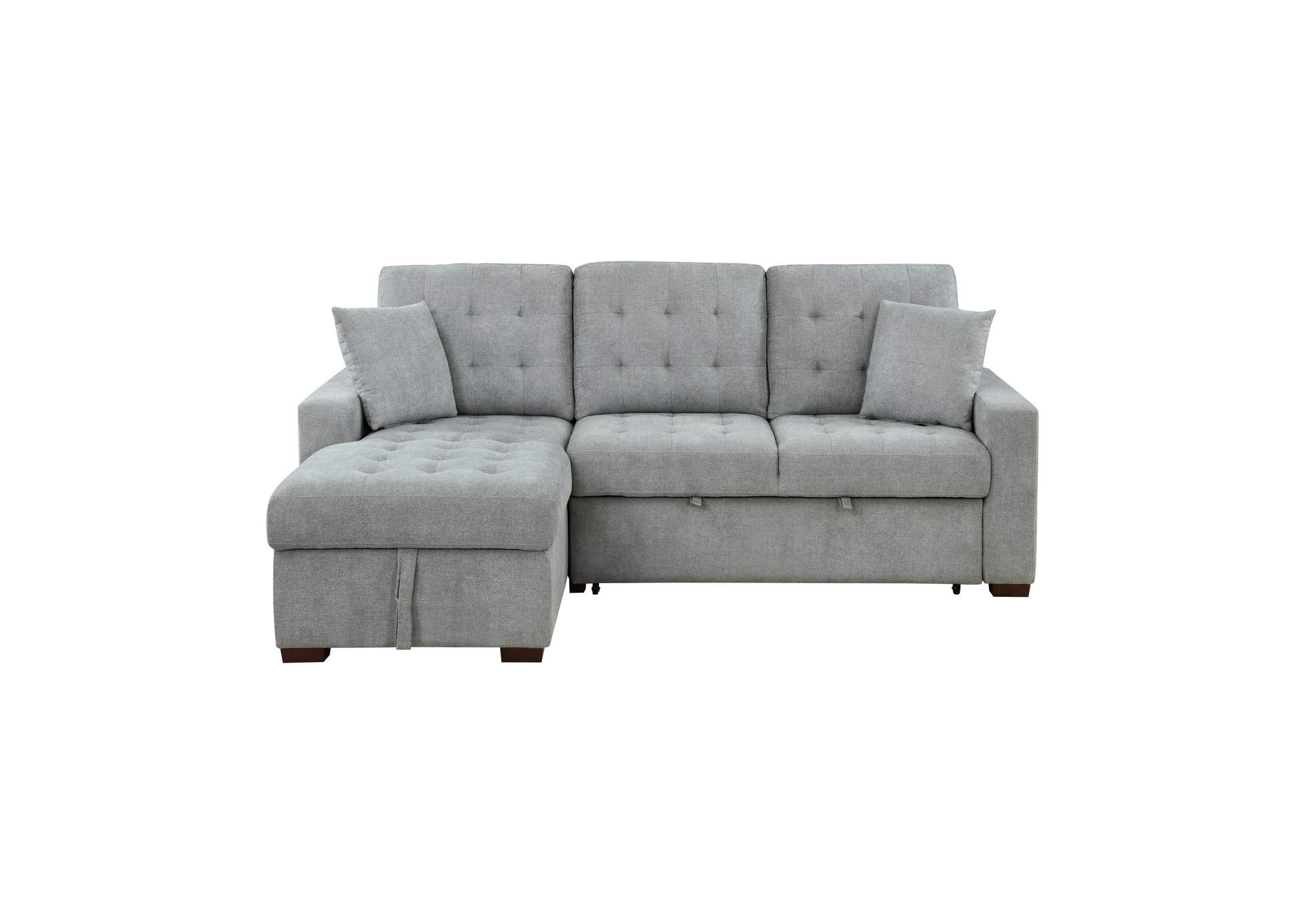 Waitsfield 2-Piece Sectional with Left Chaise, Pull-out Bed and Hidden Storage image 1