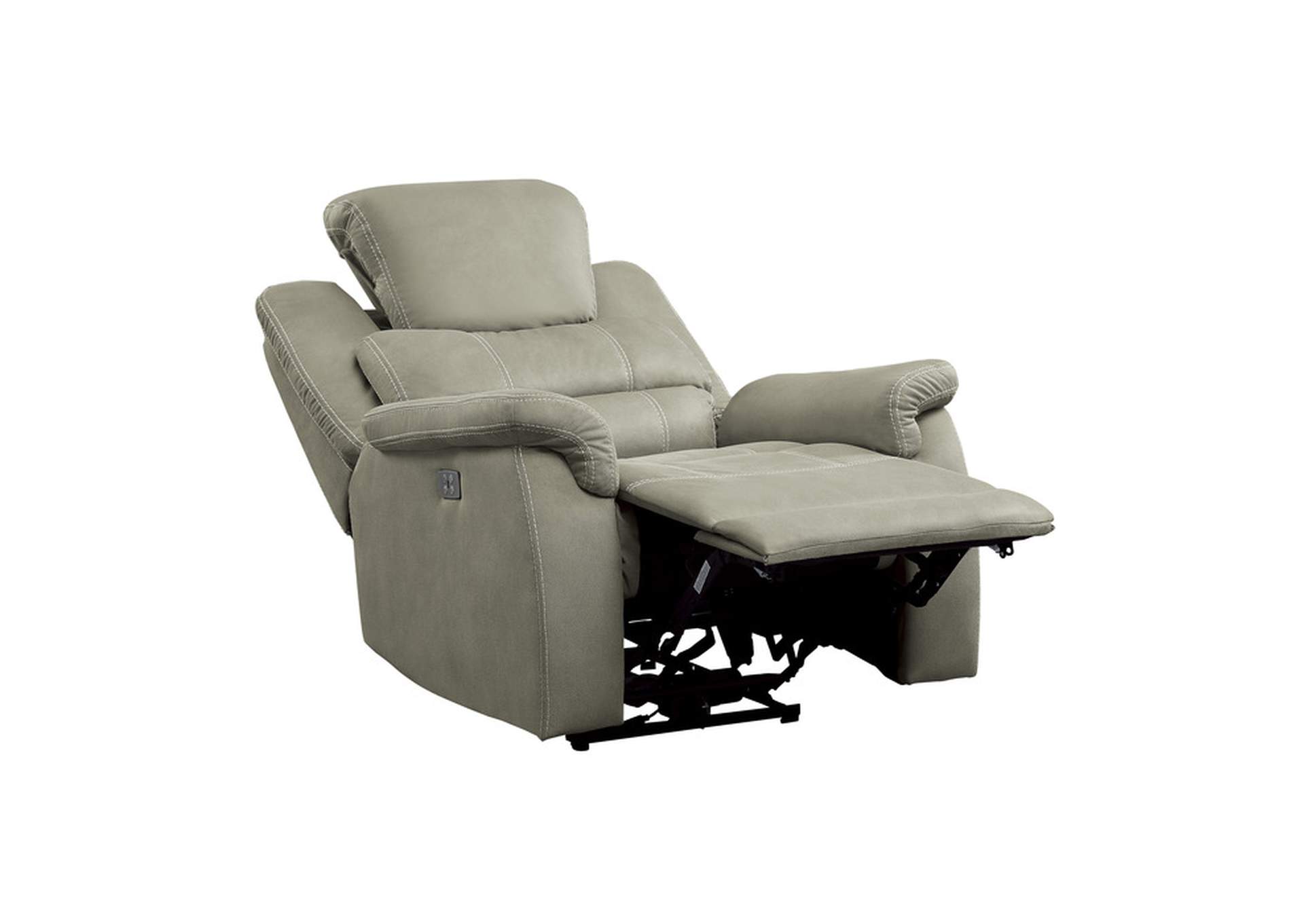 Shola Power Reclining Chair with Power Headrest and USB Port image 4