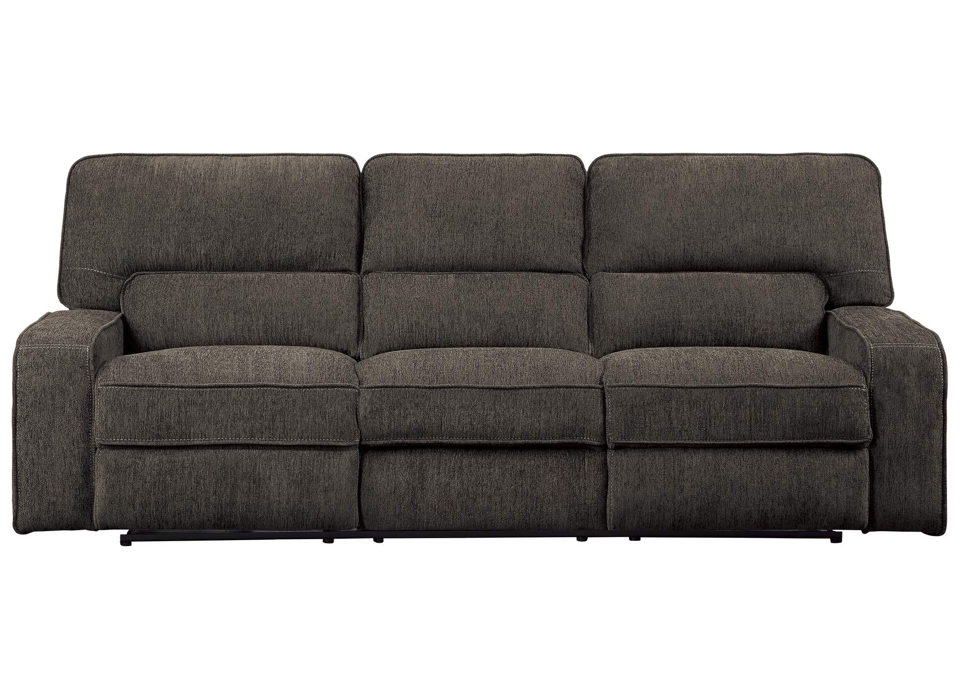 Borneo Power Double Reclining Sofa with Power Headrests and USB Ports image 3