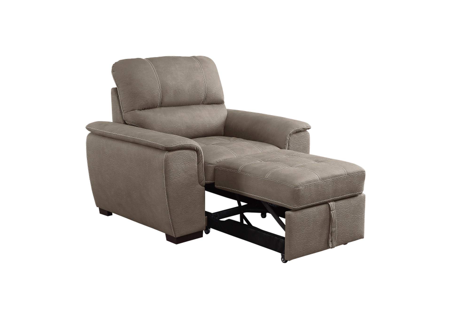 Andes Chair with Pull-out Ottoman image 4