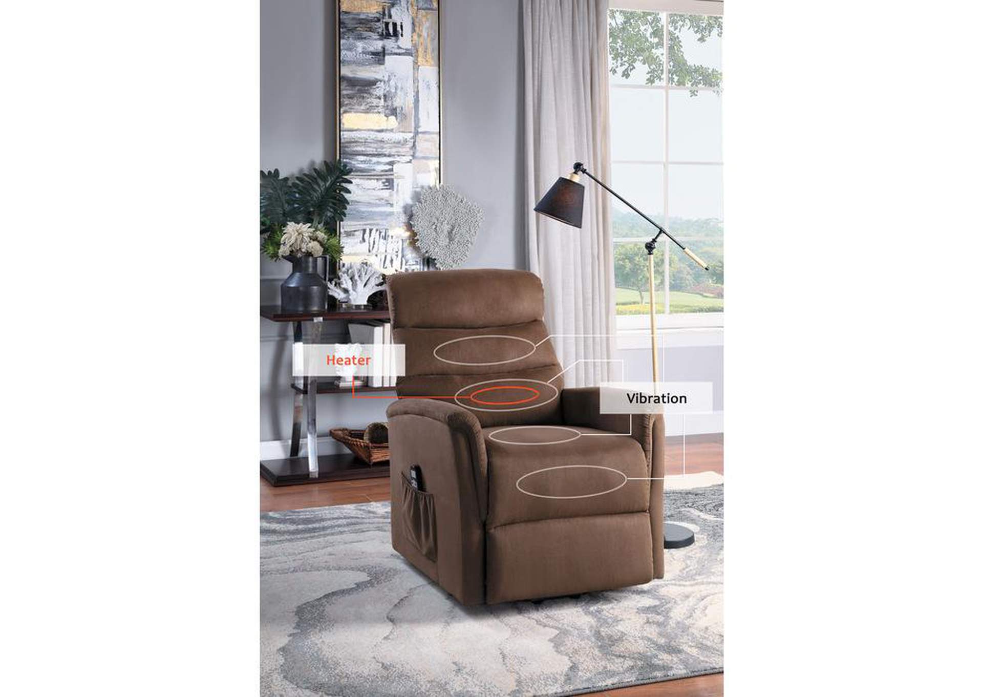 Miralina Power Lift Chair With Massage And Heat image 6