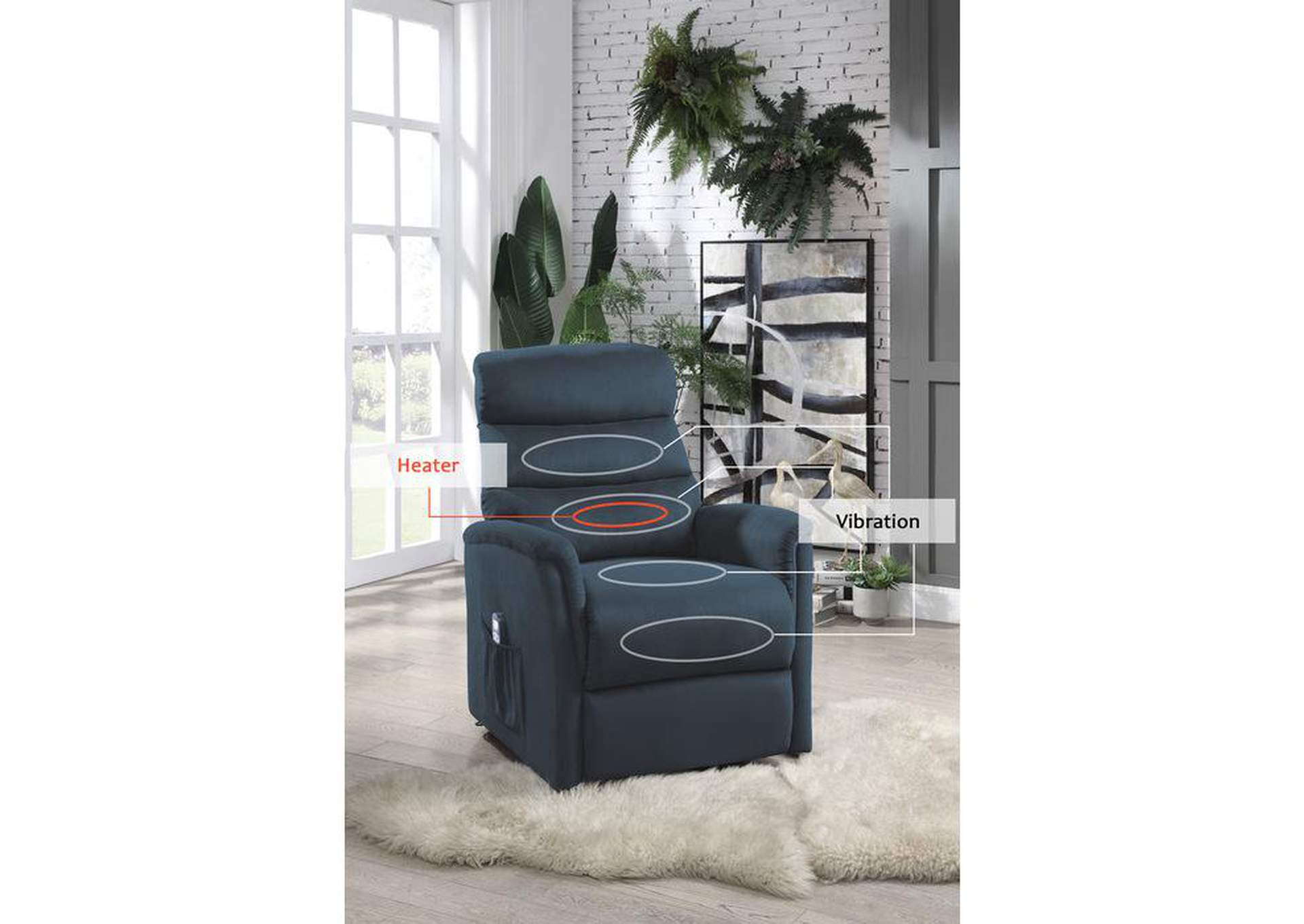 Miralina Power Lift Chair With Massage And Heat image 3