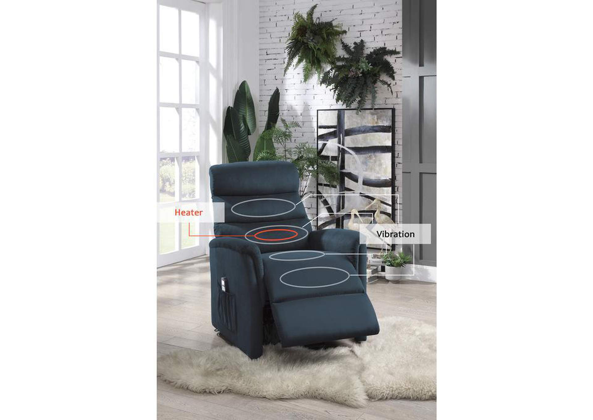Miralina Power Lift Chair With Massage And Heat image 4
