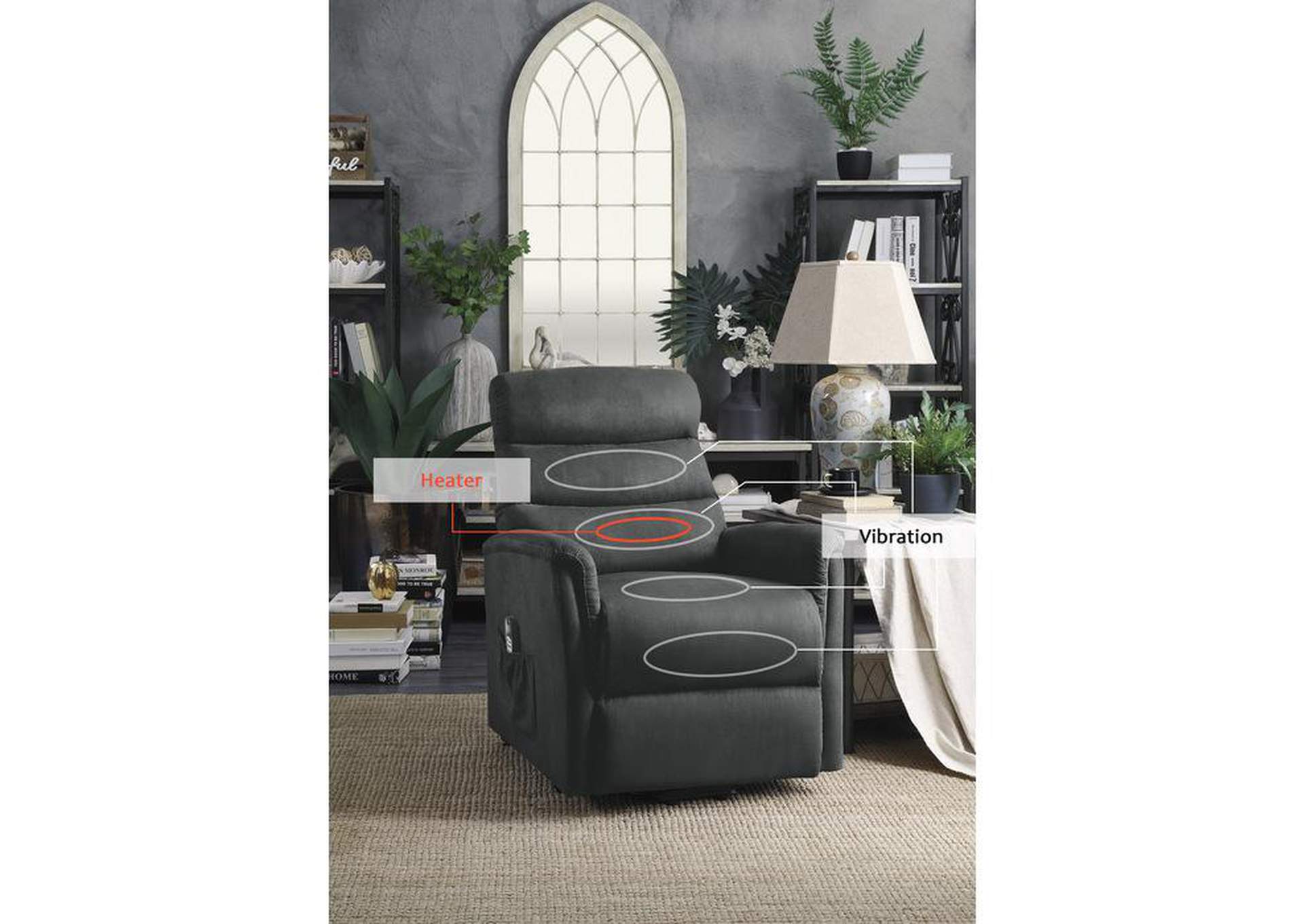 Miralina Power Lift Chair With Massage And Heat image 3