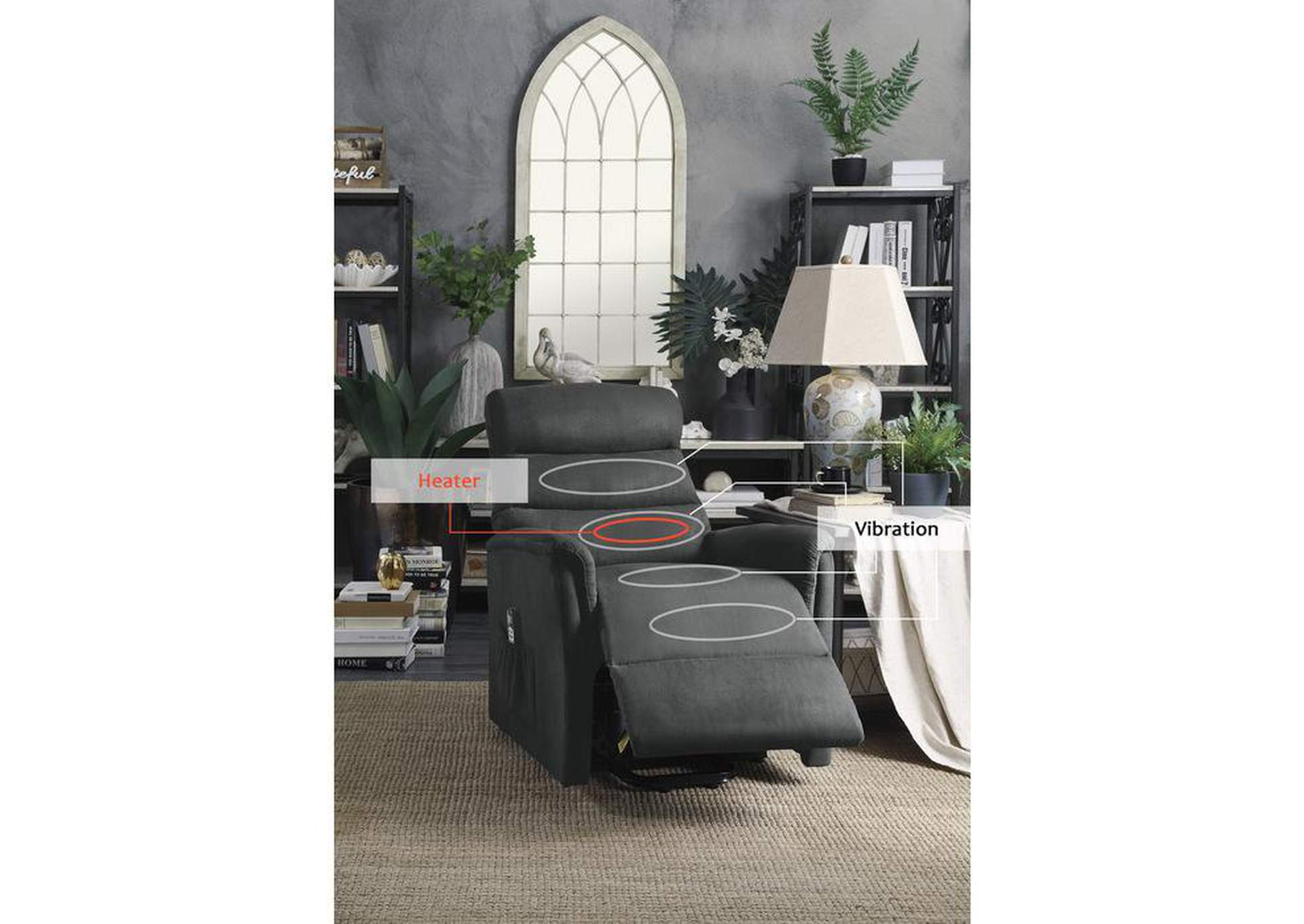 Miralina Power Lift Chair With Massage And Heat image 4