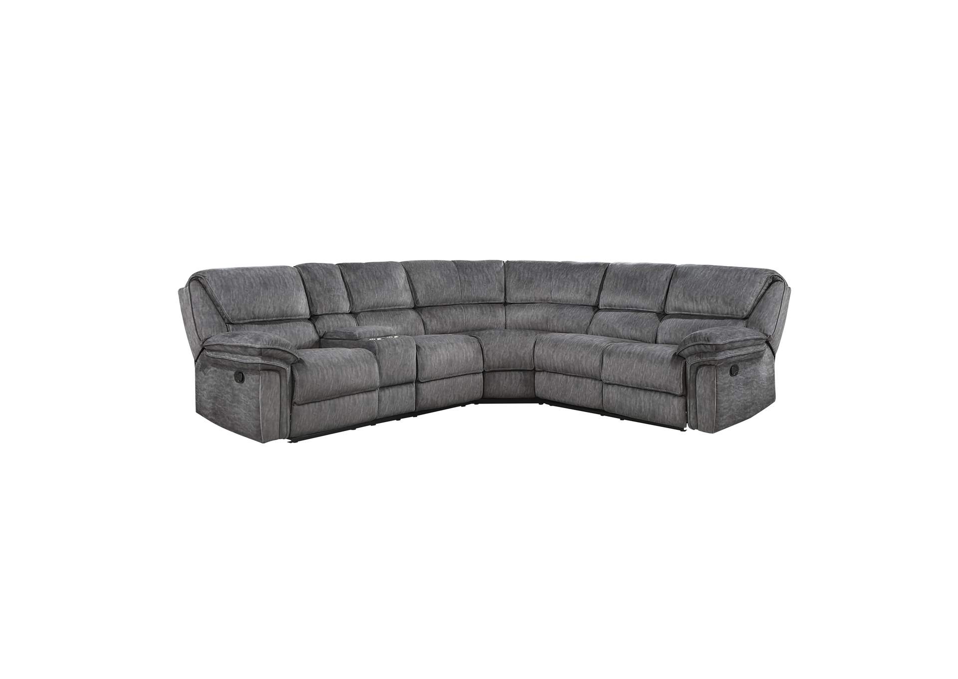 Muirfield 3-Piece Reclining Sectional with Left Console image 1