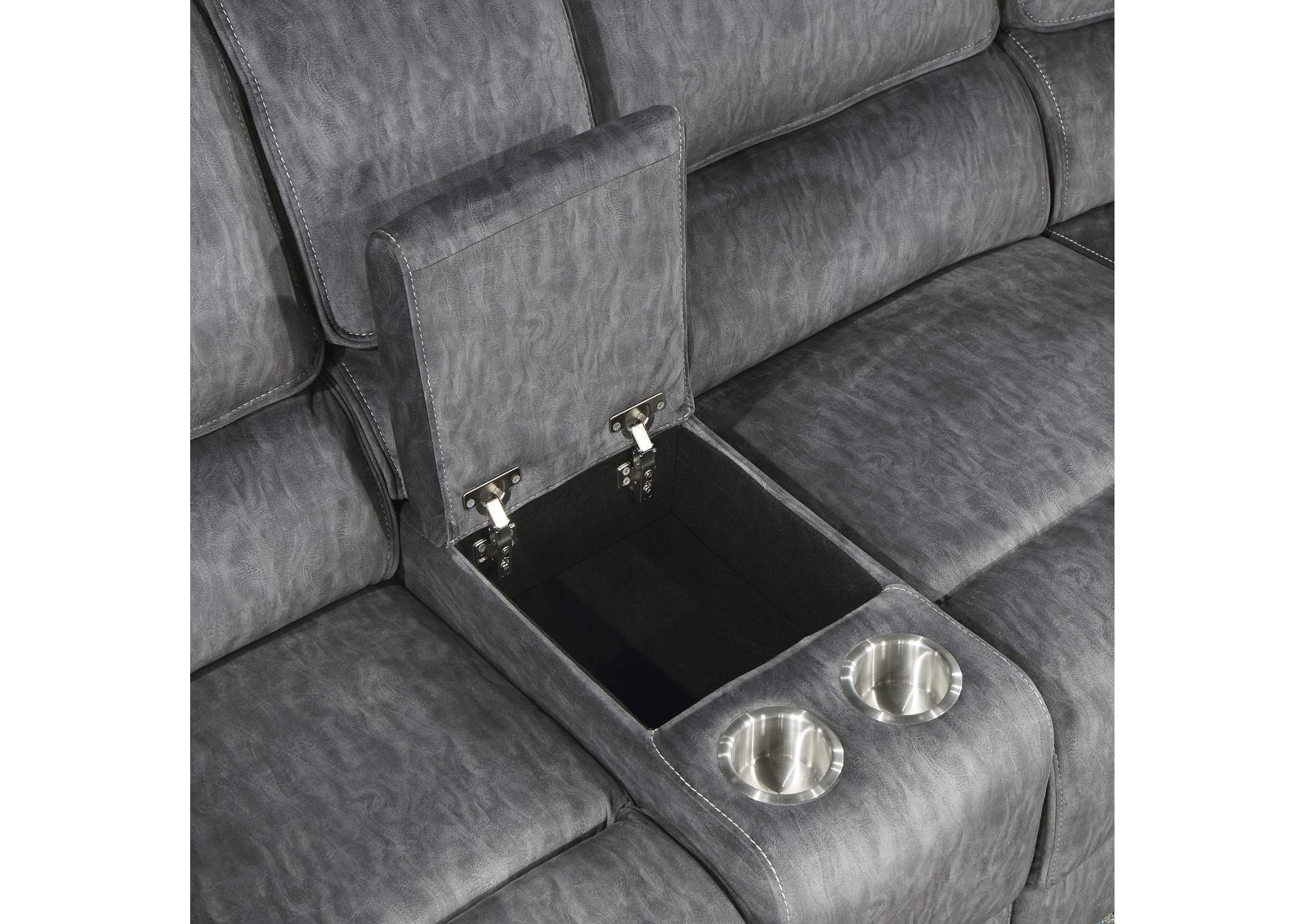 Muirfield 3-Piece Reclining Sectional with Left Console image 6