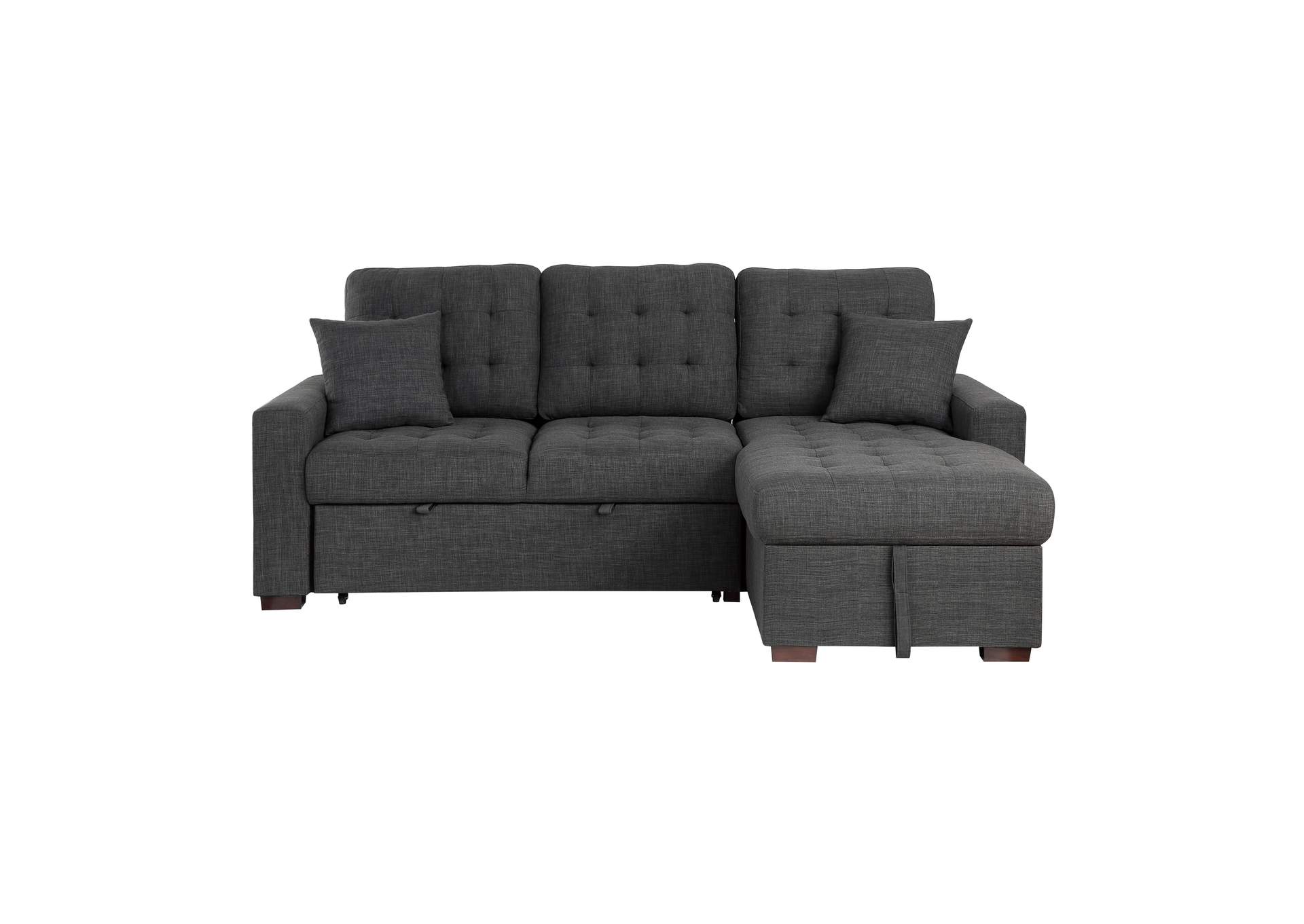 McCafferty 2-Piece Sectional with Pull-out Bed and Right Chaise with Hidden Storage image 1