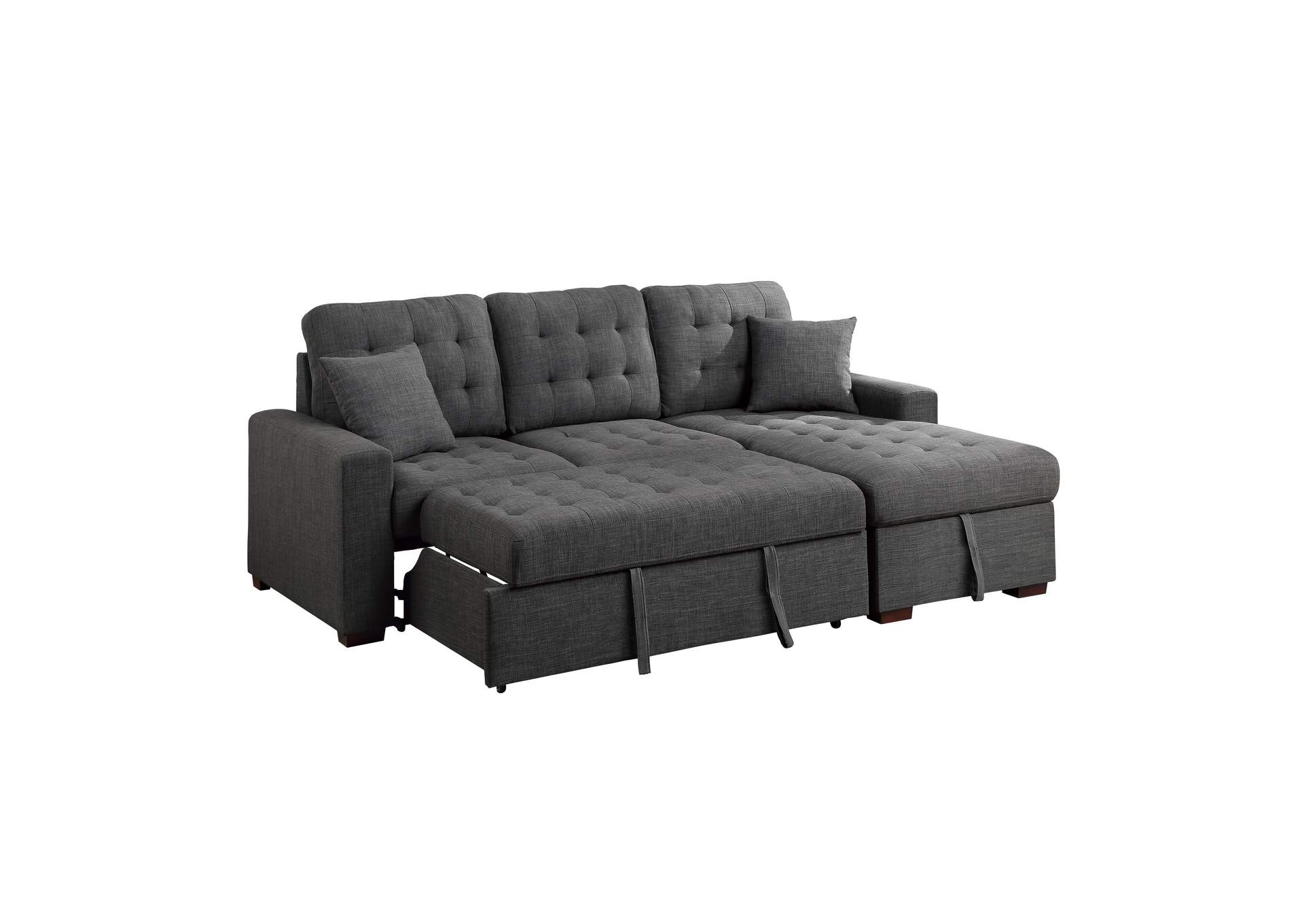 McCafferty 2-Piece Sectional with Pull-out Bed and Right Chaise with Hidden Storage image 6