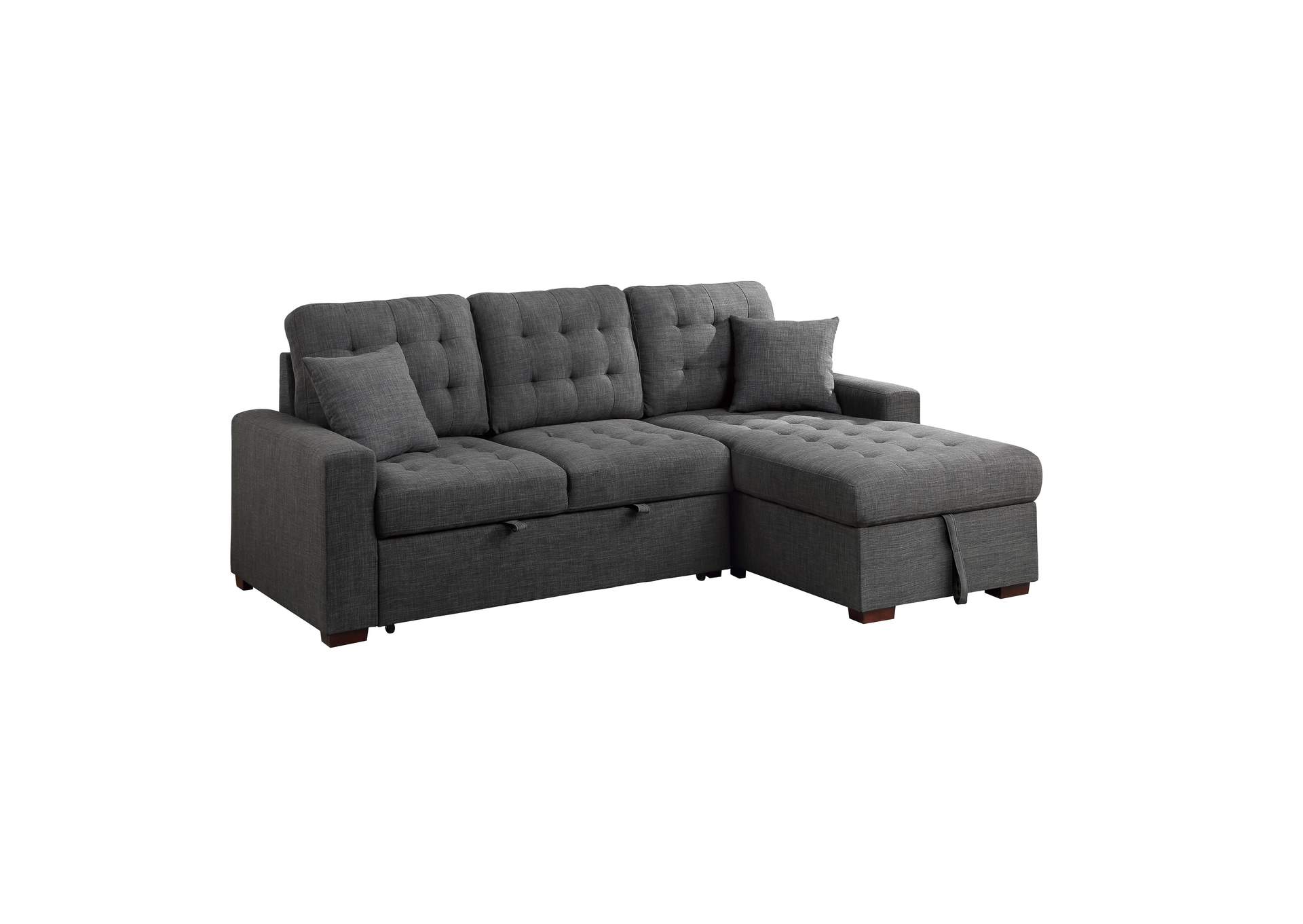 McCafferty 2-Piece Sectional with Pull-out Bed and Right Chaise with Hidden Storage image 4