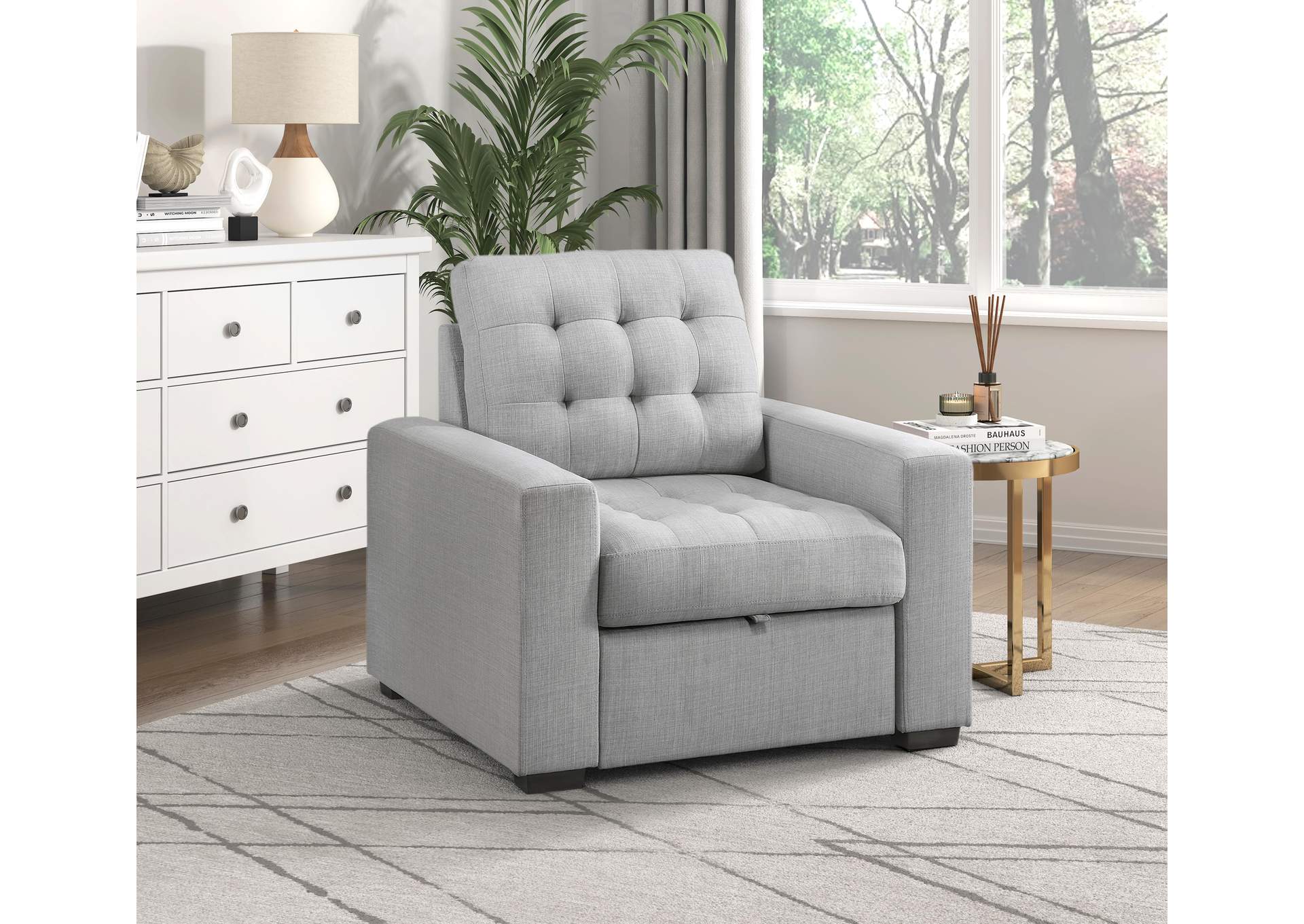 McCafferty Chair with Pull-out Ottoman image 6