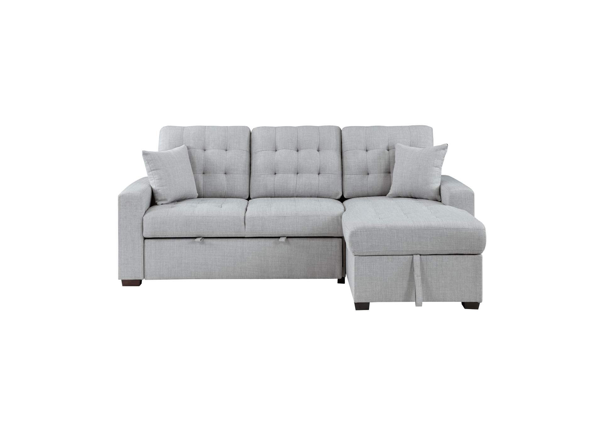 McCafferty 2-Piece Sectional with Pull-out Bed and Right Chaise with Hidden Storage image 1