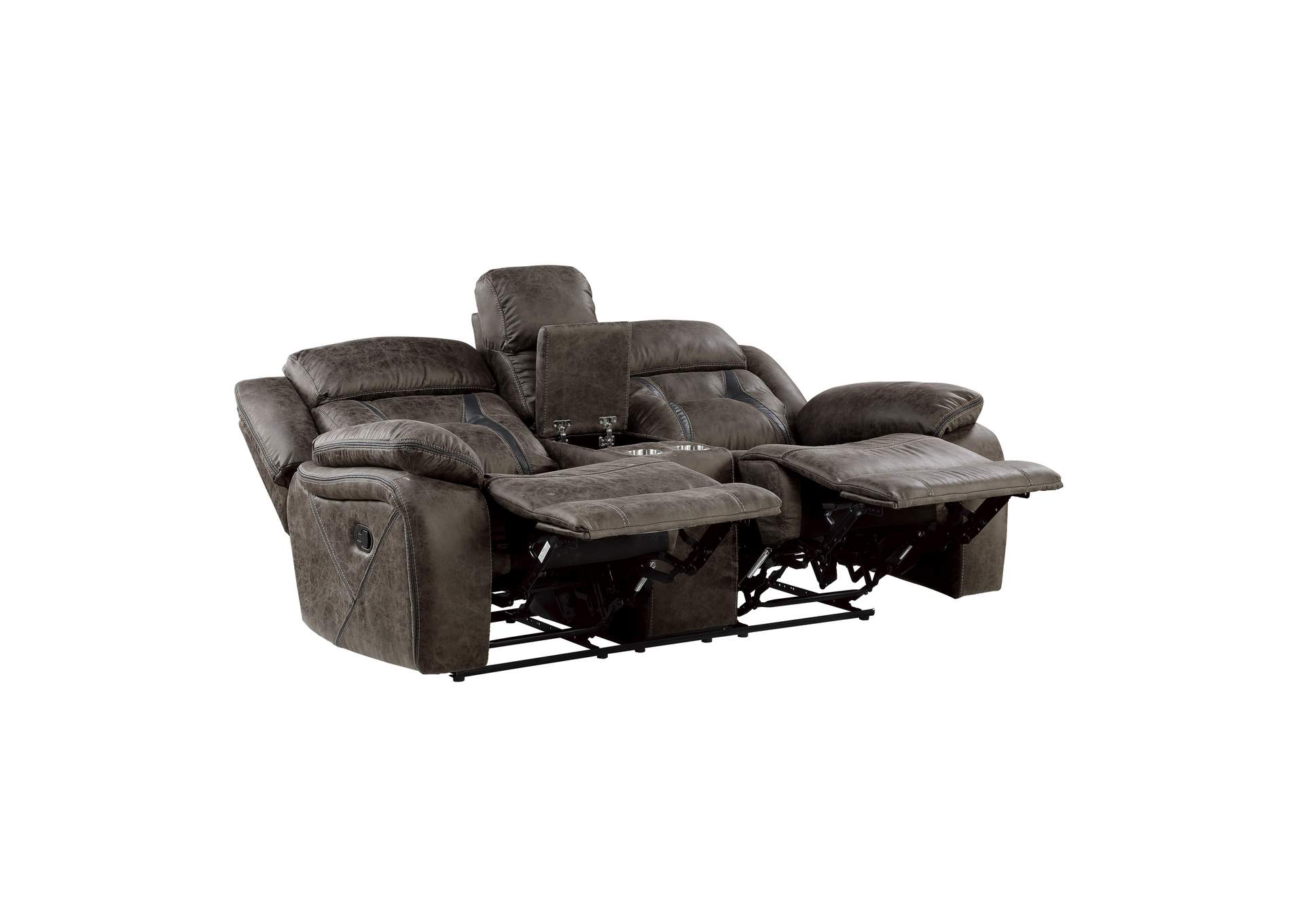 Madrona Hill Double Reclining Love Seat with Center Console image 10
