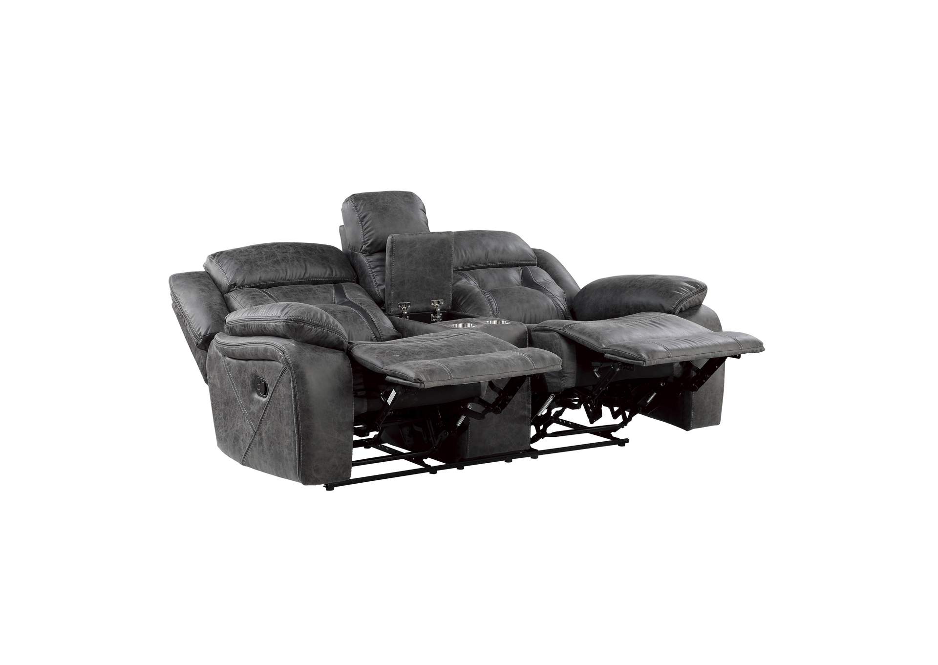 Madrona Hill Double Reclining Love Seat with Center Console image 10