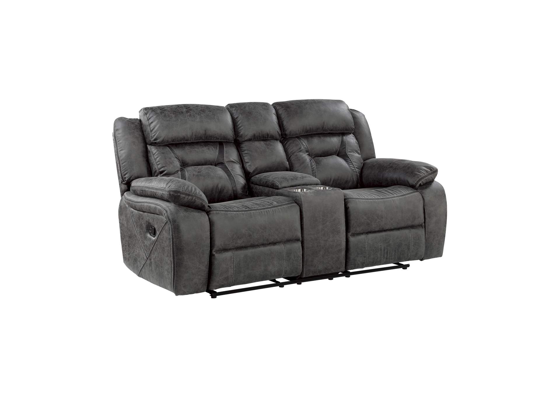 Hill Double Reclining Love Seat with Center Console image 4