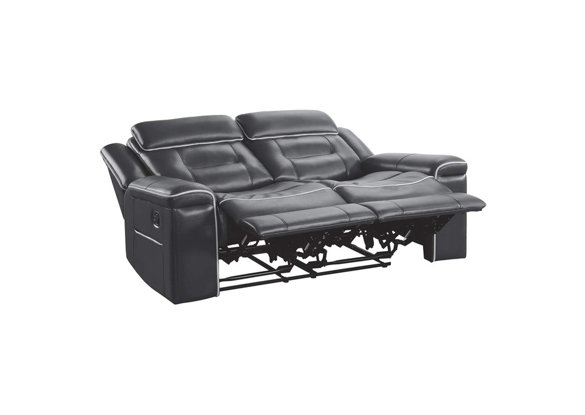 Darwan Double Lay Flat Reclining Love Seat image 4
