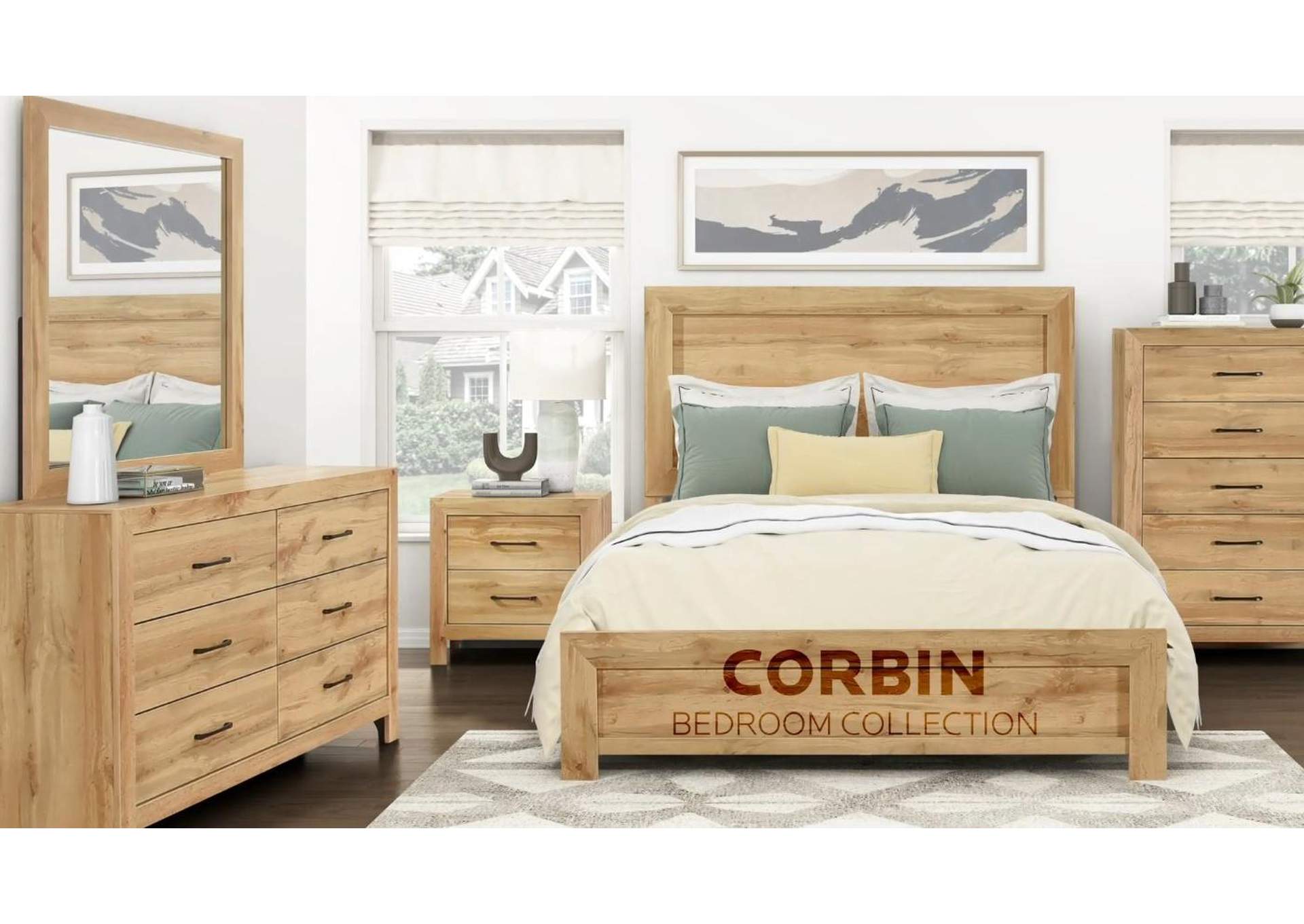 Corbin Eastern King Bed in a Box image 13