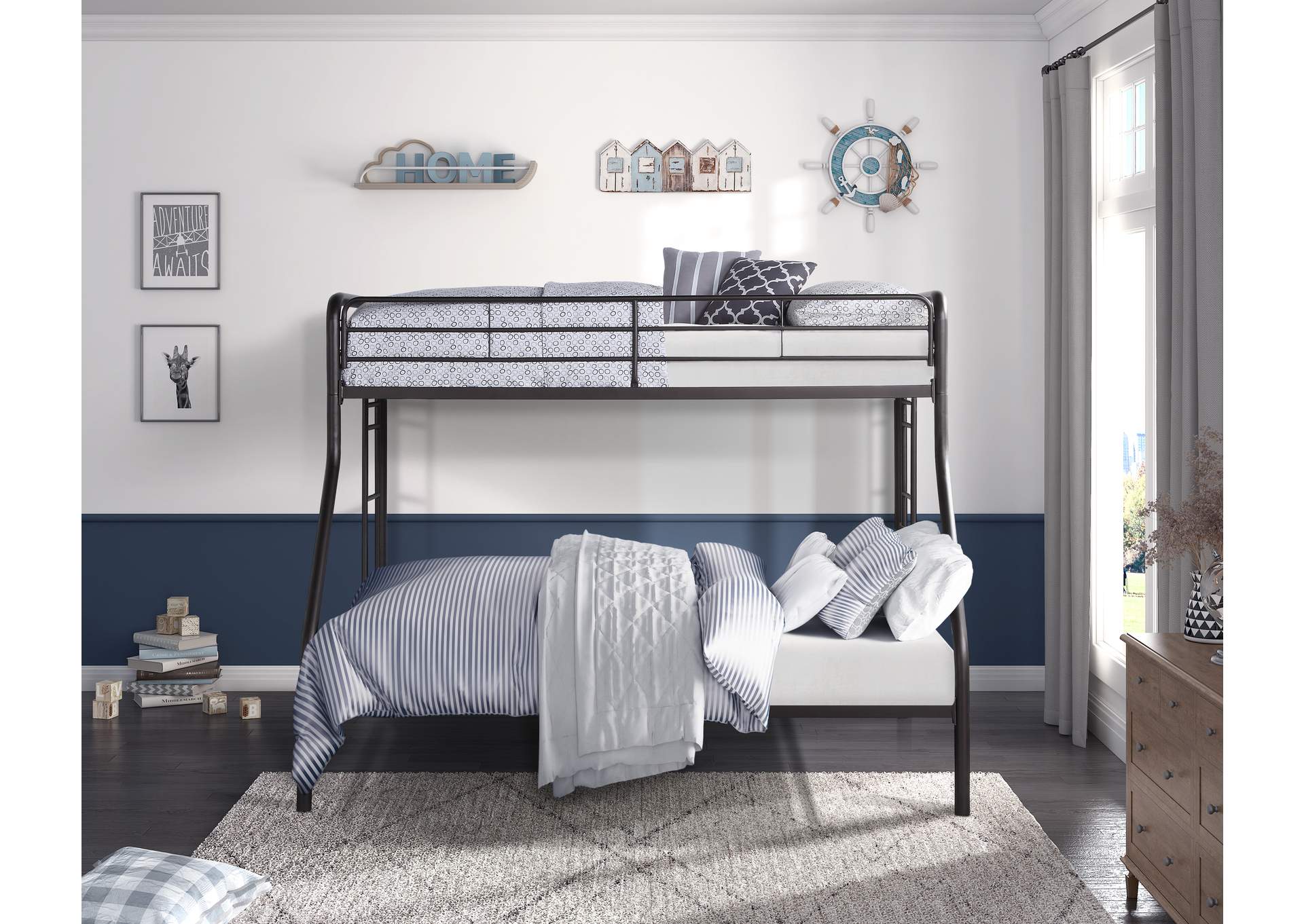 Lunar Twin/Full Bunk Bed image 3