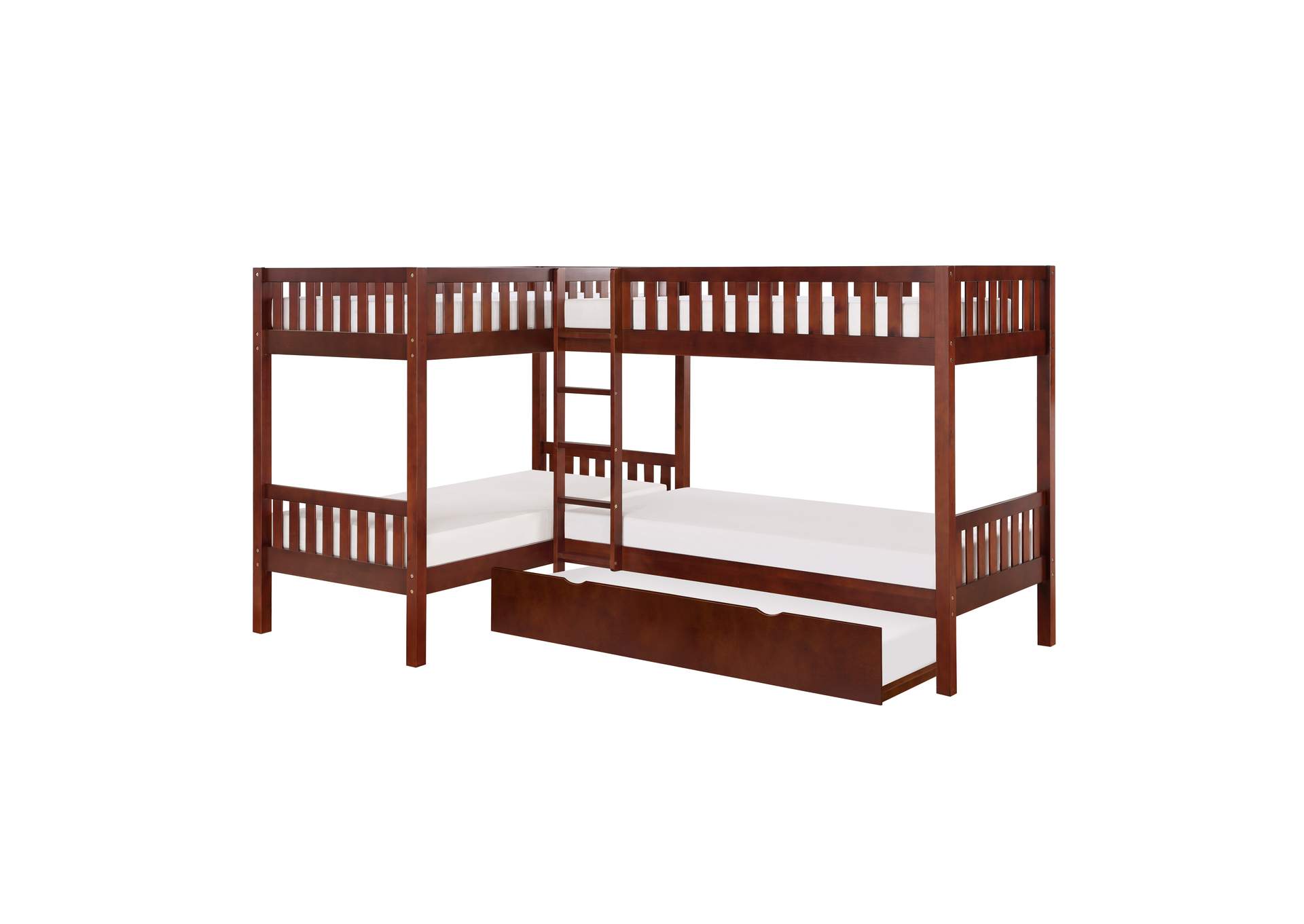 Rowe Corner Bunk Bed with Twin Trundle image 5