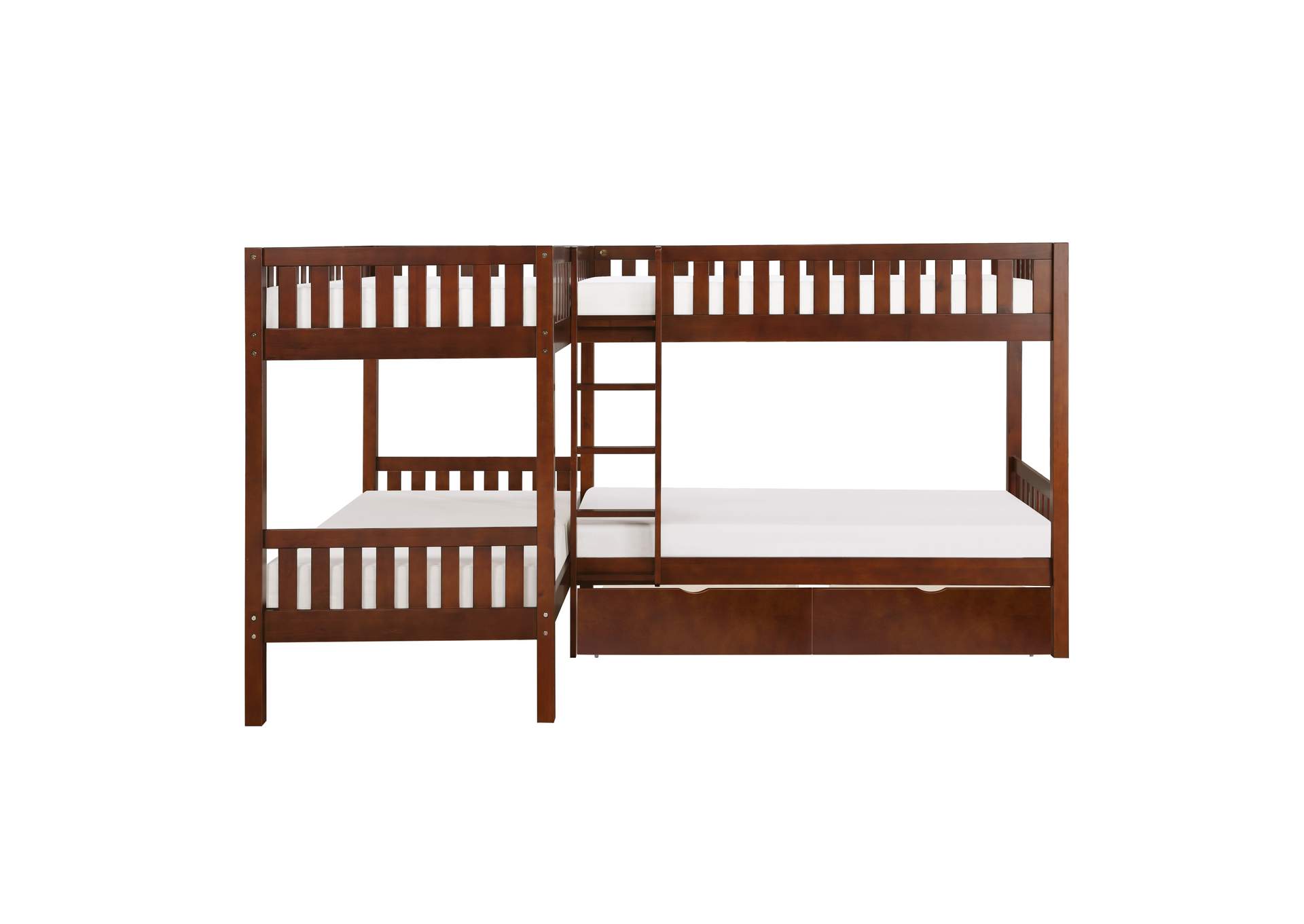 Rowe Corner Bunk Bed with Storage Boxes image 4