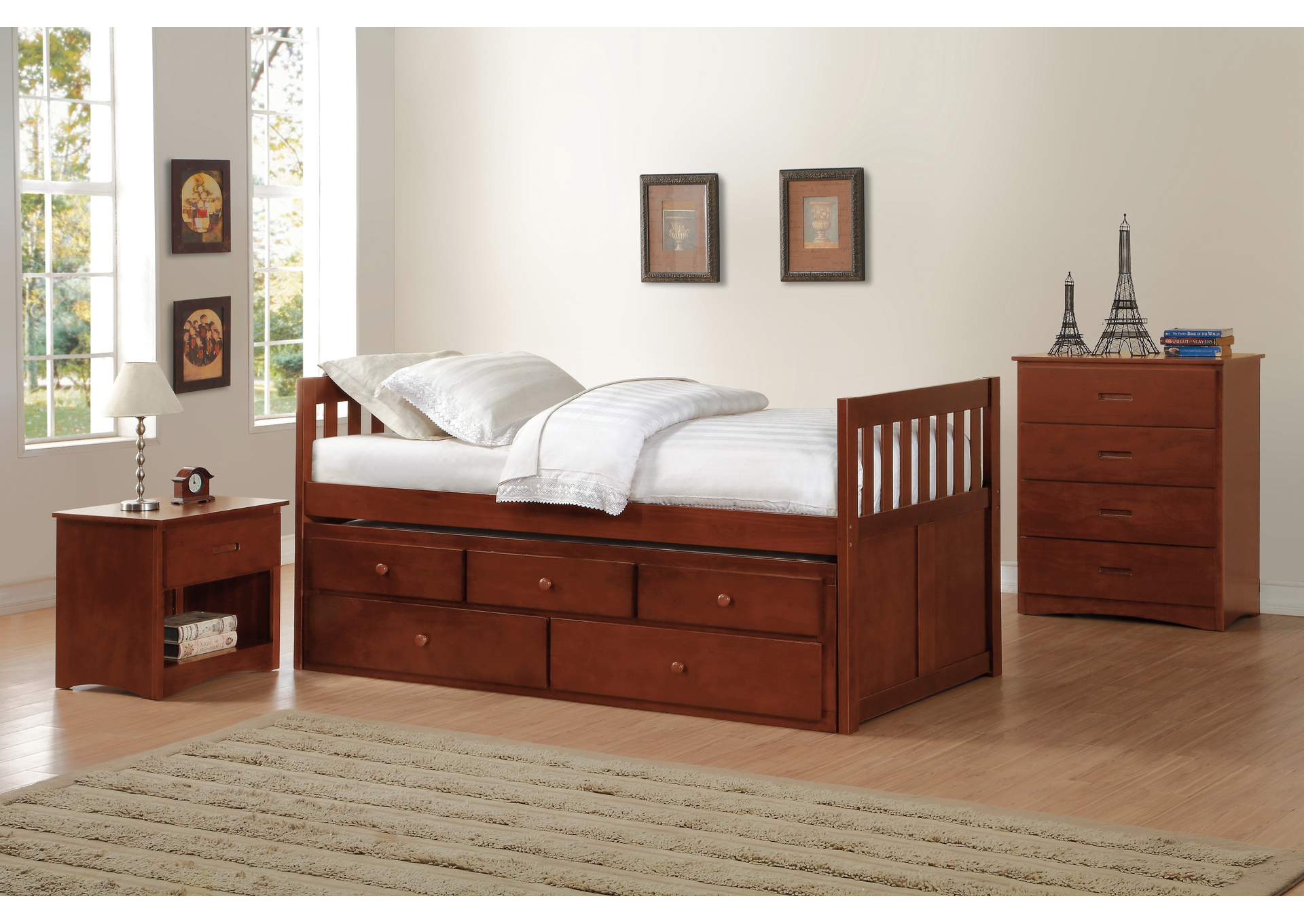 Rowe Twin/Twin Trundle Bed image 8