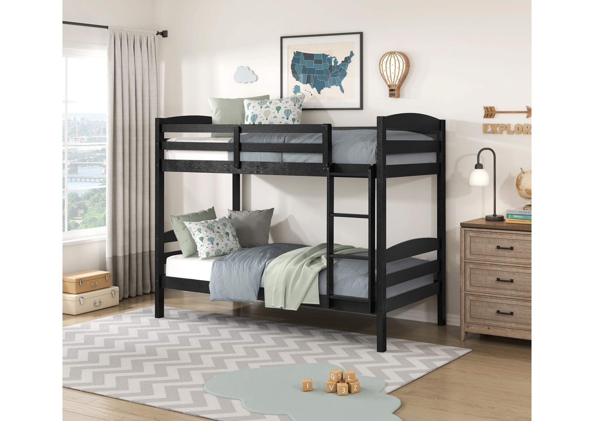 Twin/Twin Bunk Bed image 1