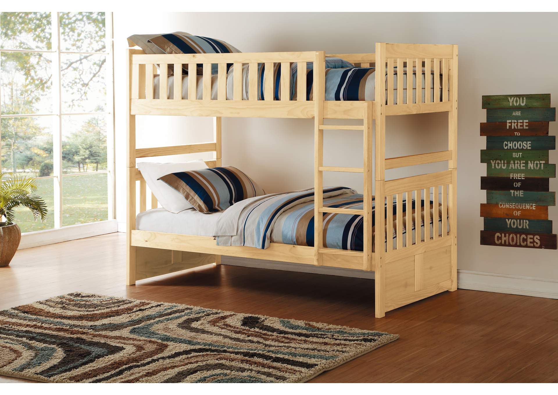 Bartly Twin/Twin Bunk Bed image 4