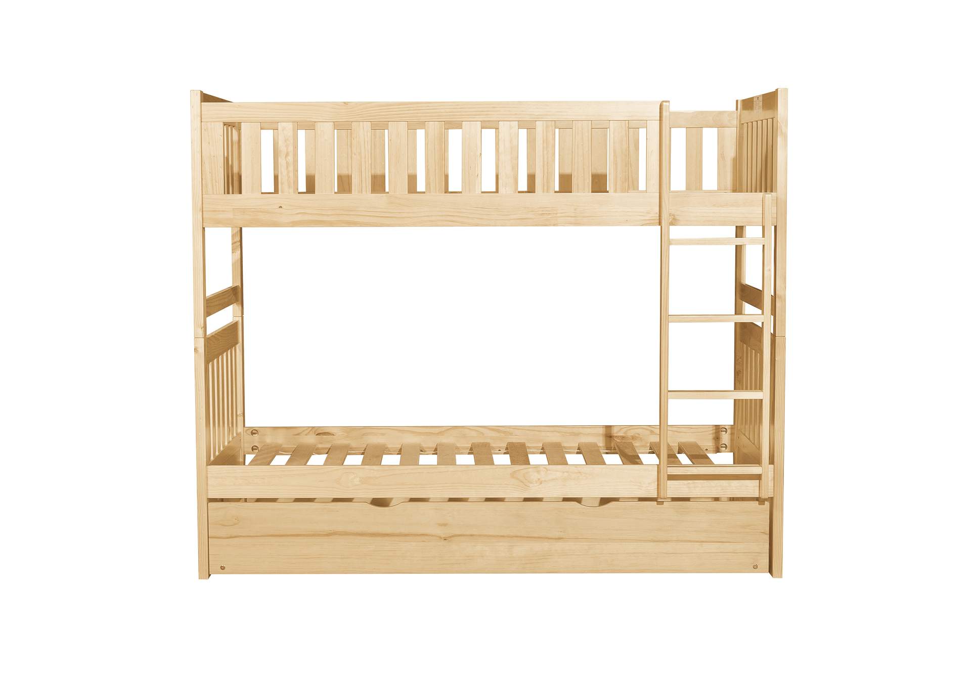 Bartly Twin/Twin Bunk Bed with Twin Trundle image 3