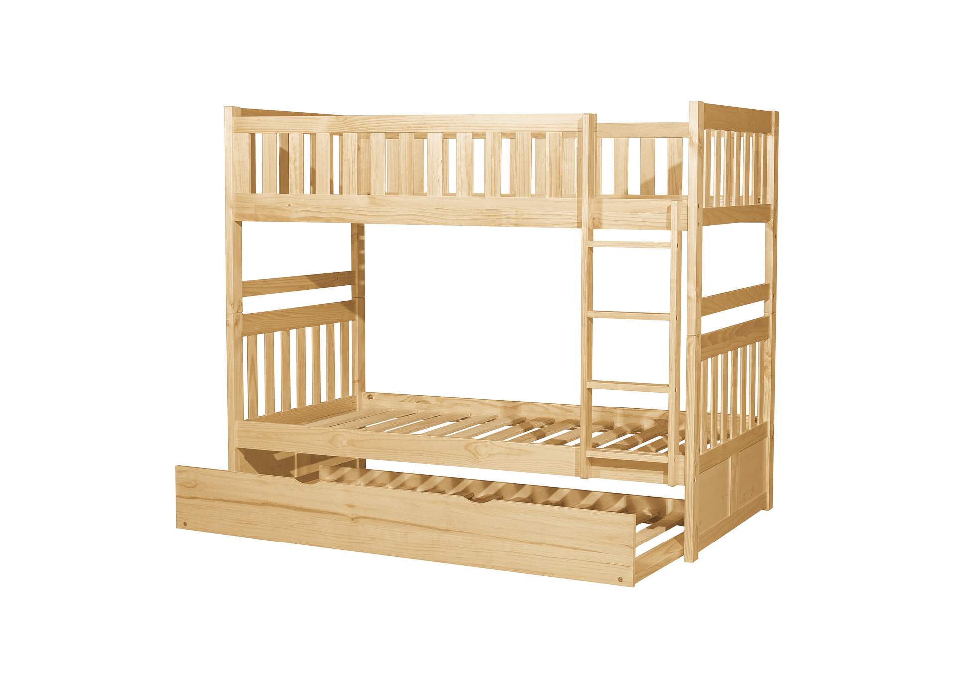 Bartly Twin/Twin Bunk Bed with Twin Trundle image 5