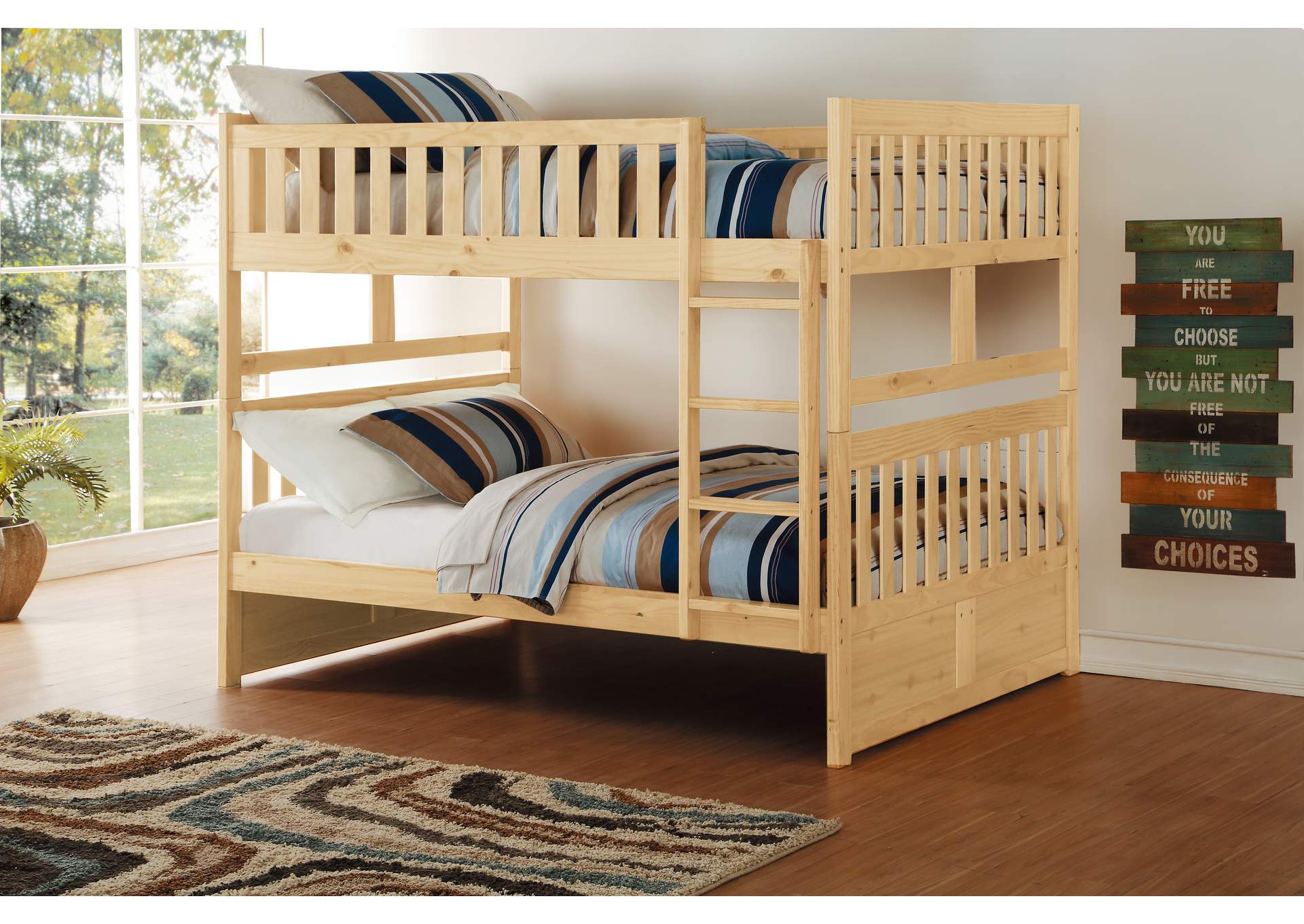 Bartly Full/Full Bunk Bed image 6
