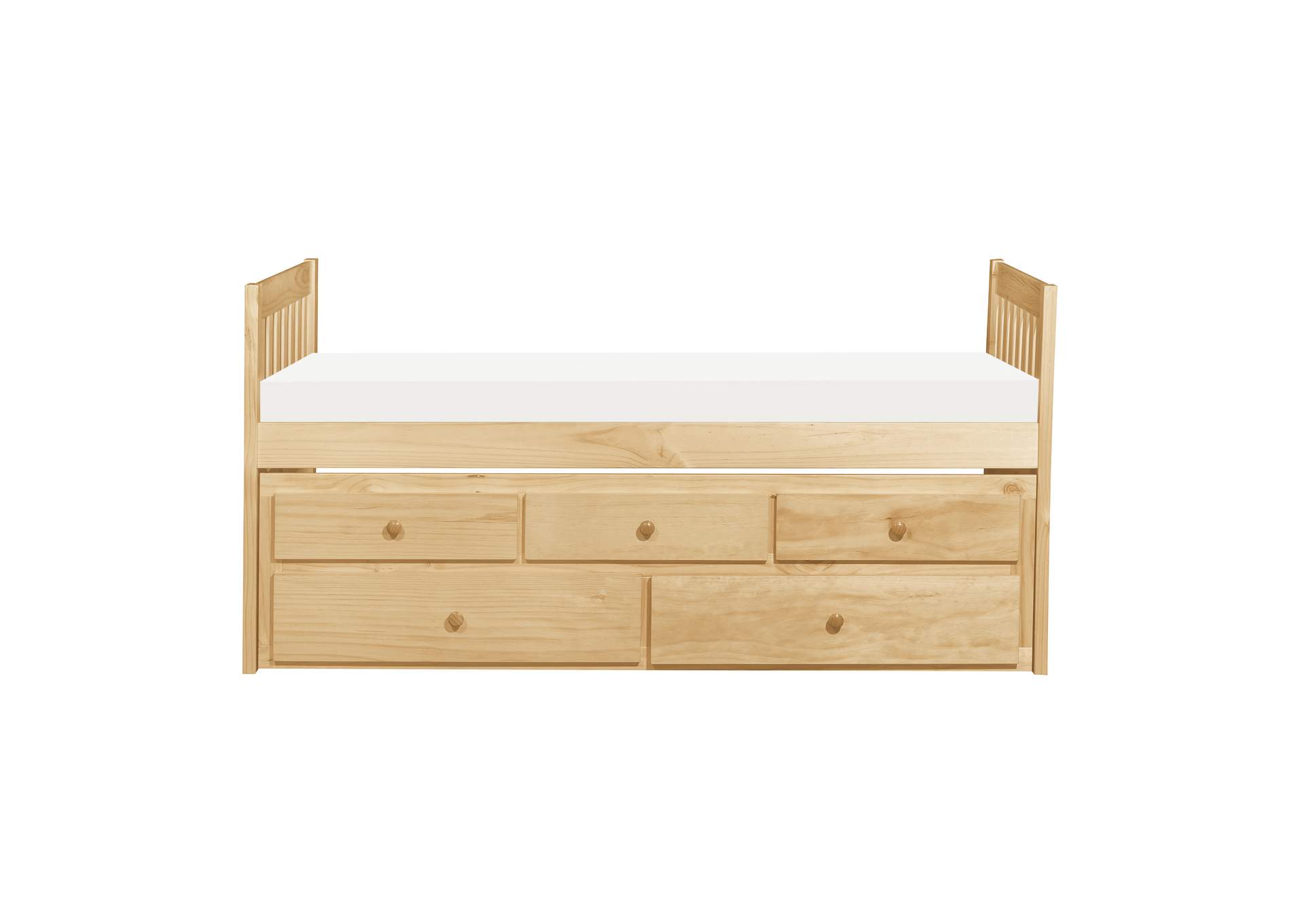 Bartly Twin/Twin Trundle Bed image 1