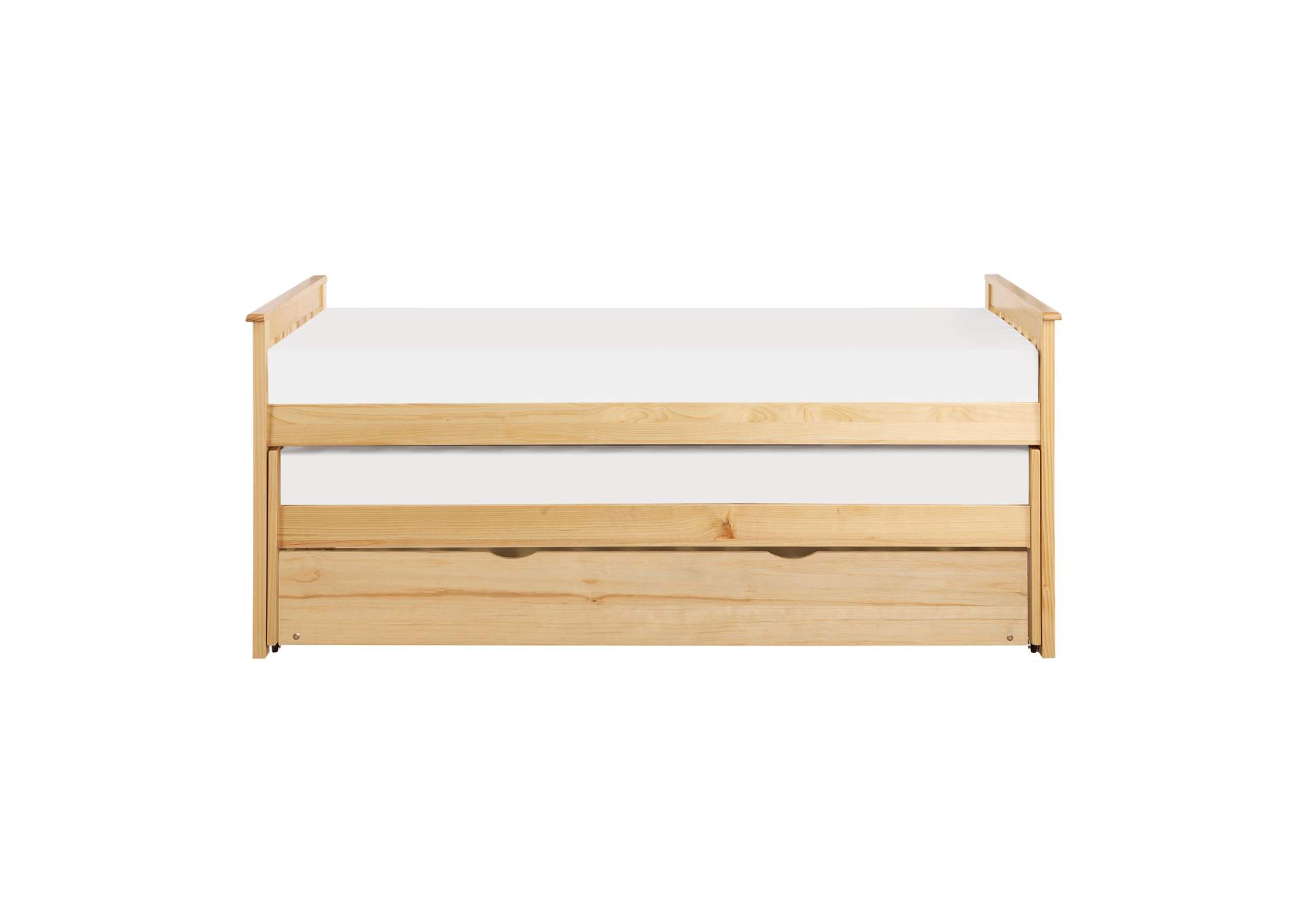 Bartly Twin/Twin Bed with Twin Trundle image 1