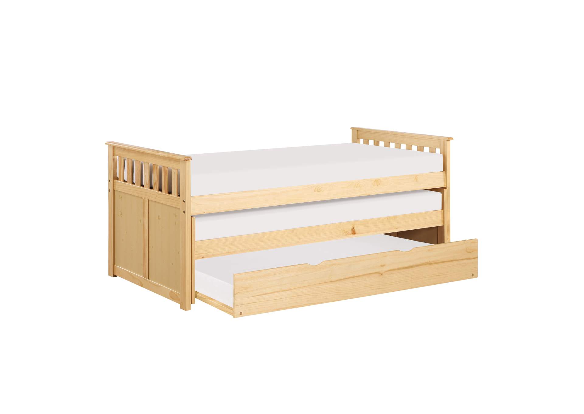 Bartly Twin/Twin Bed with Twin Trundle image 4