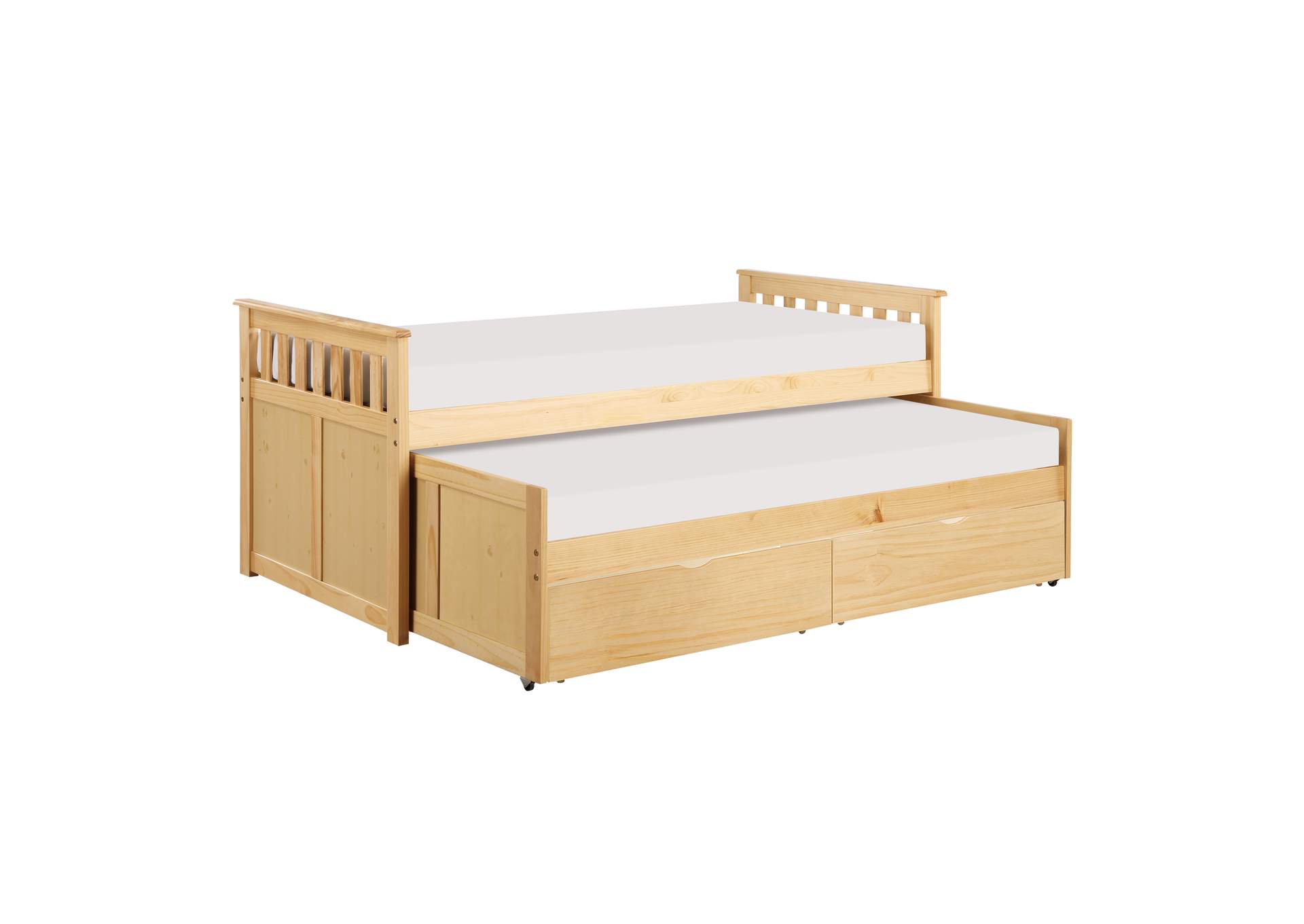 Bartly Twin/Twin Bed with Storage Boxes image 5
