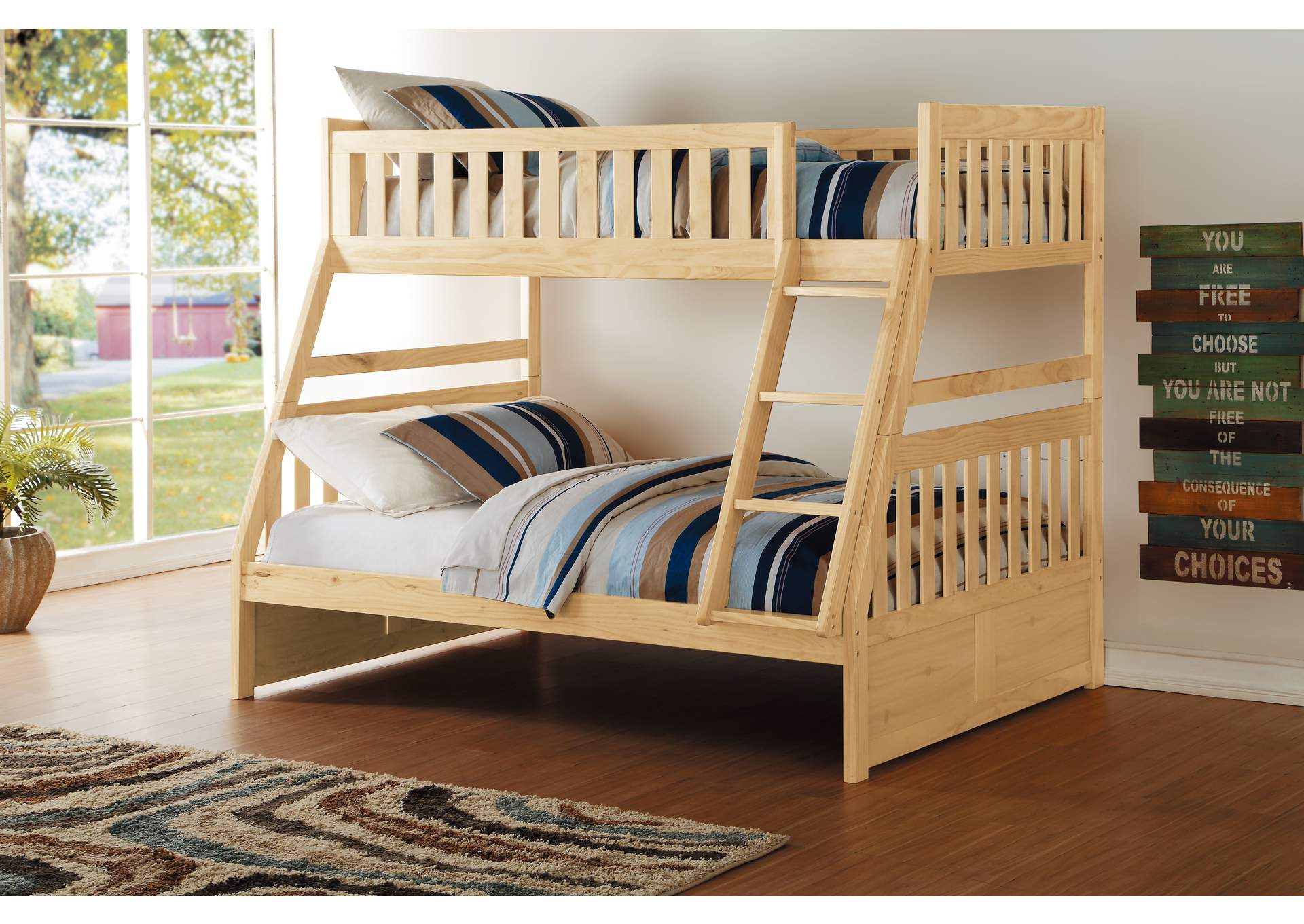 Bartly Twin/Full Bunk Bed image 8