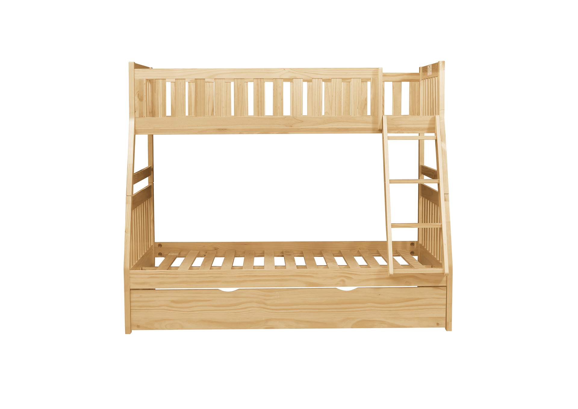Bartly Twin/Full Bunk Bed with Twin Trundle image 3