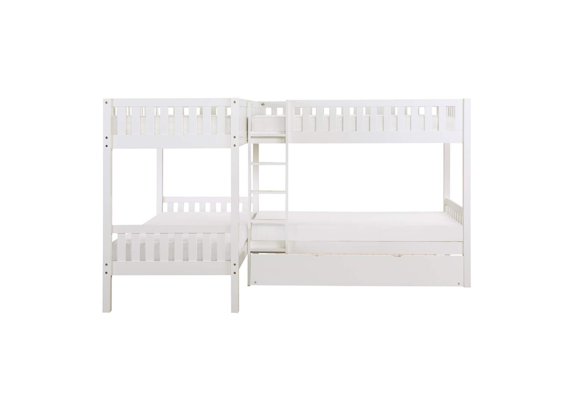 Galen Corner Bunk Bed with Twin Trundle image 3