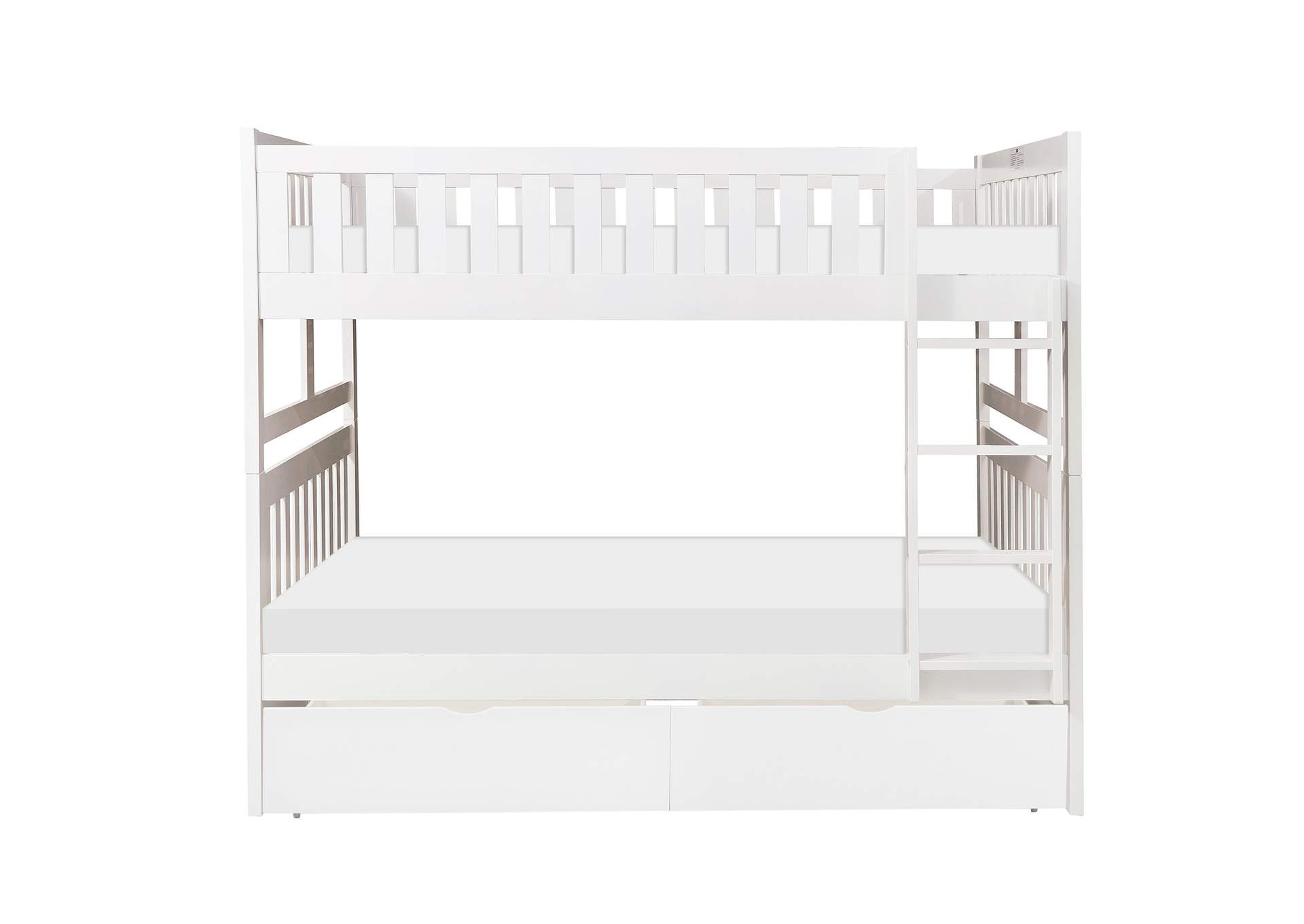 Galen Full/Full Bunk Bed with Storage Boxes image 3