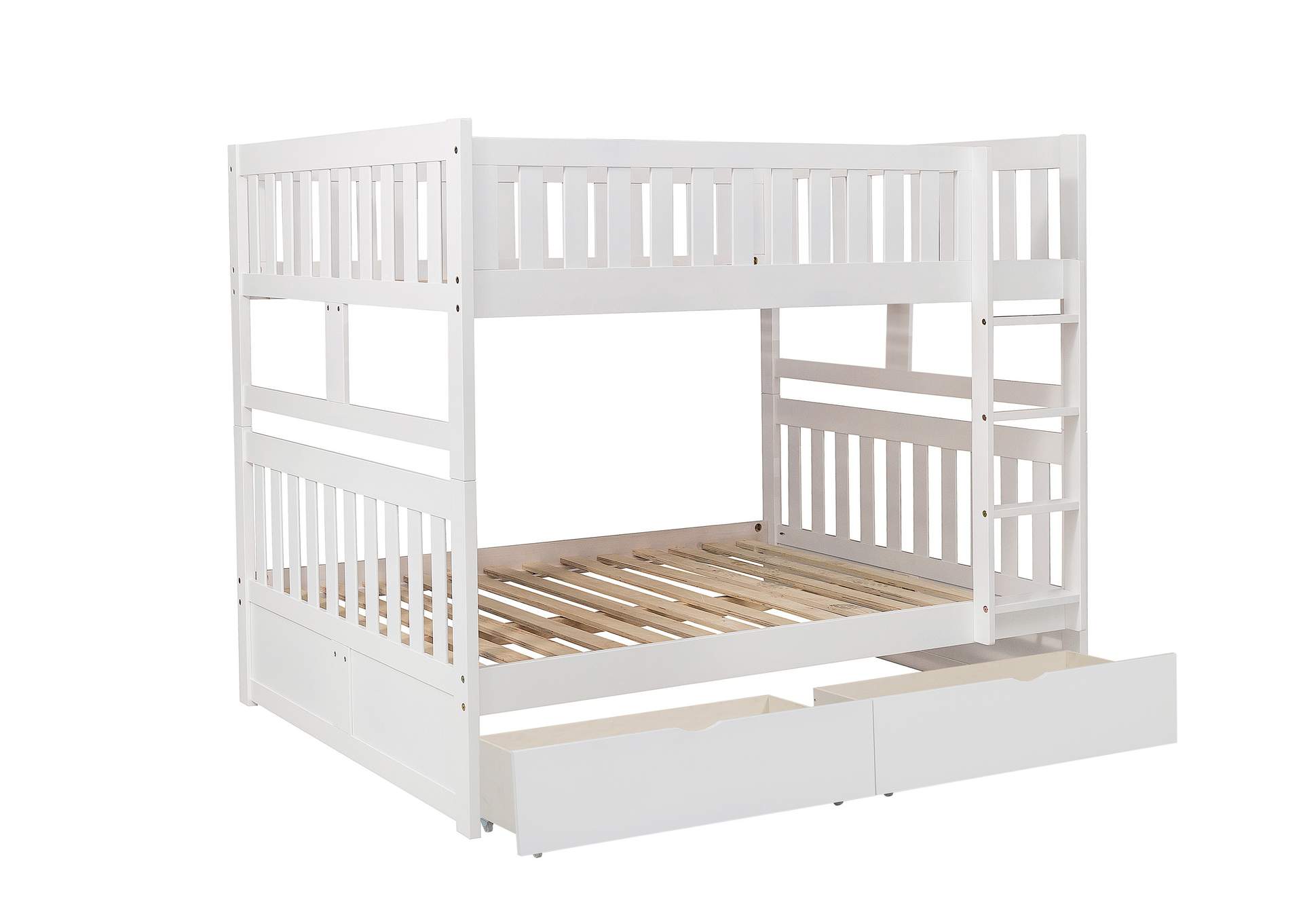 Galen Full/Full Bunk Bed with Storage Boxes image 5