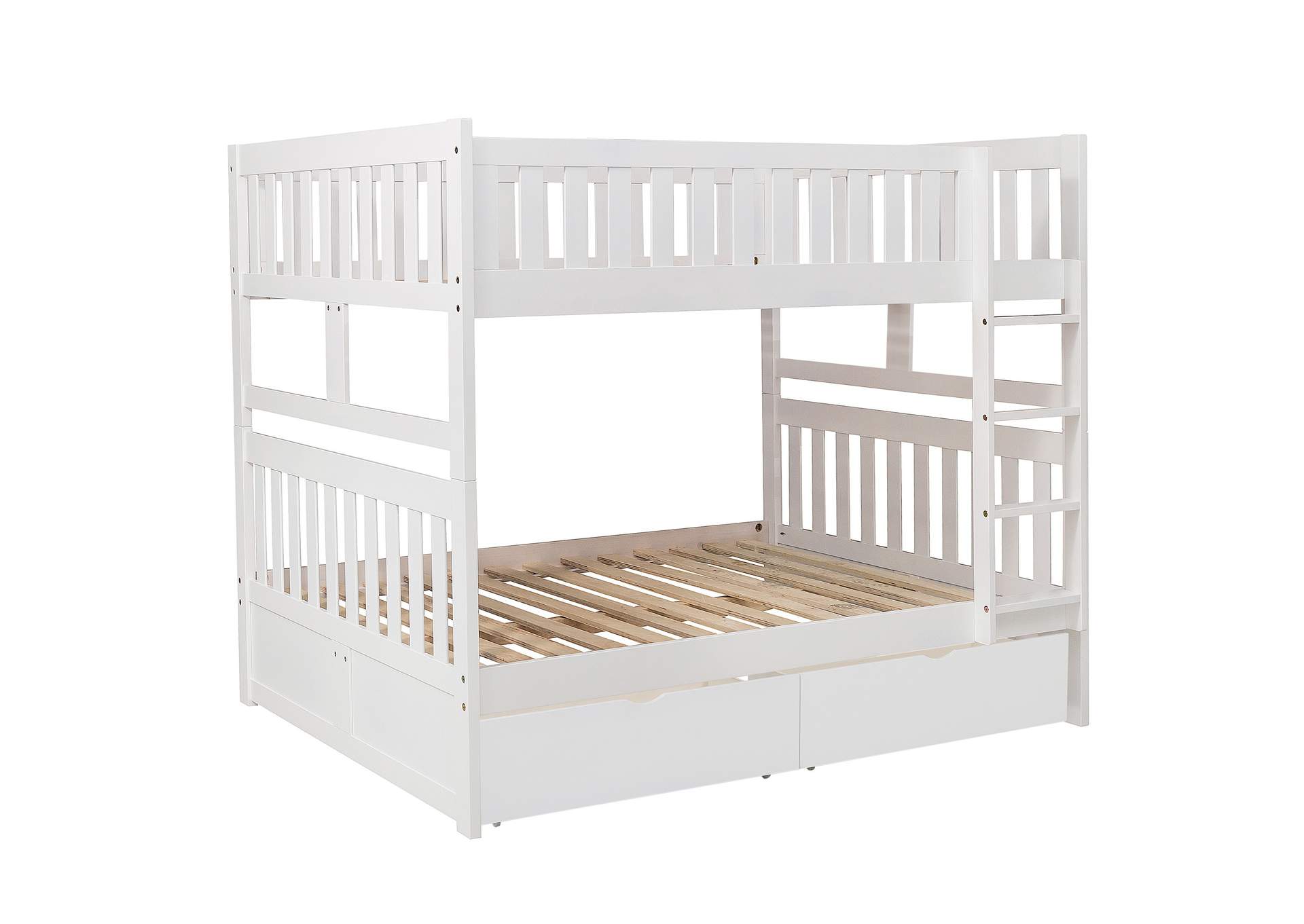 Galen Full/Full Bunk Bed with Storage Boxes image 4