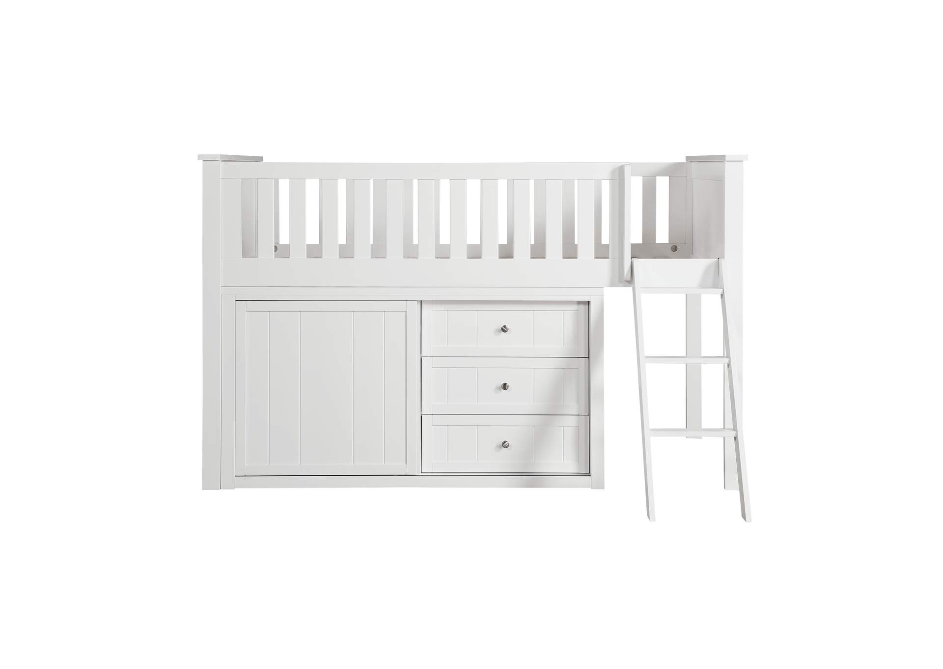 Galen Low Loft Bunk with Dresser image 6
