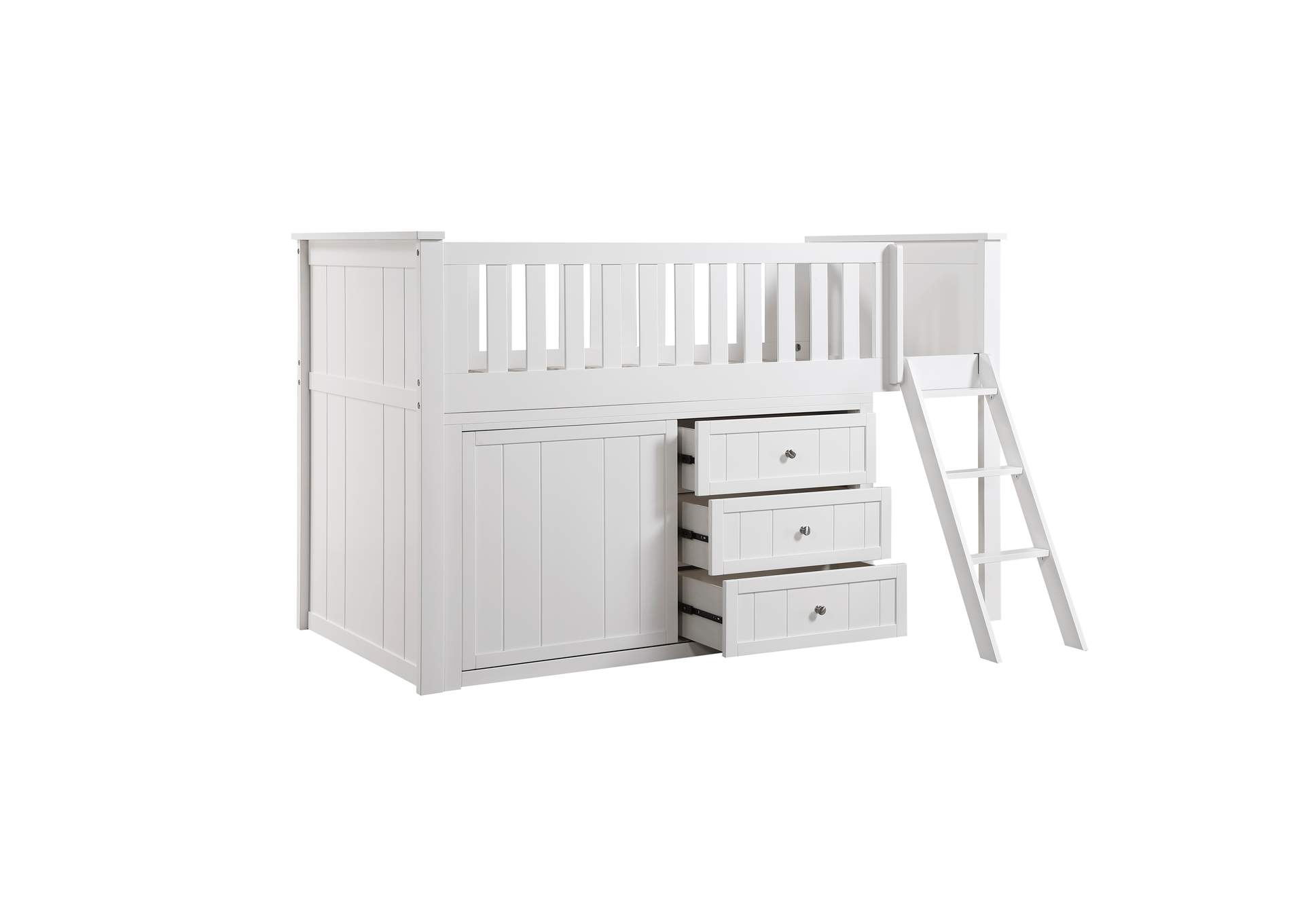 Galen Low Loft Bunk with Dresser image 7