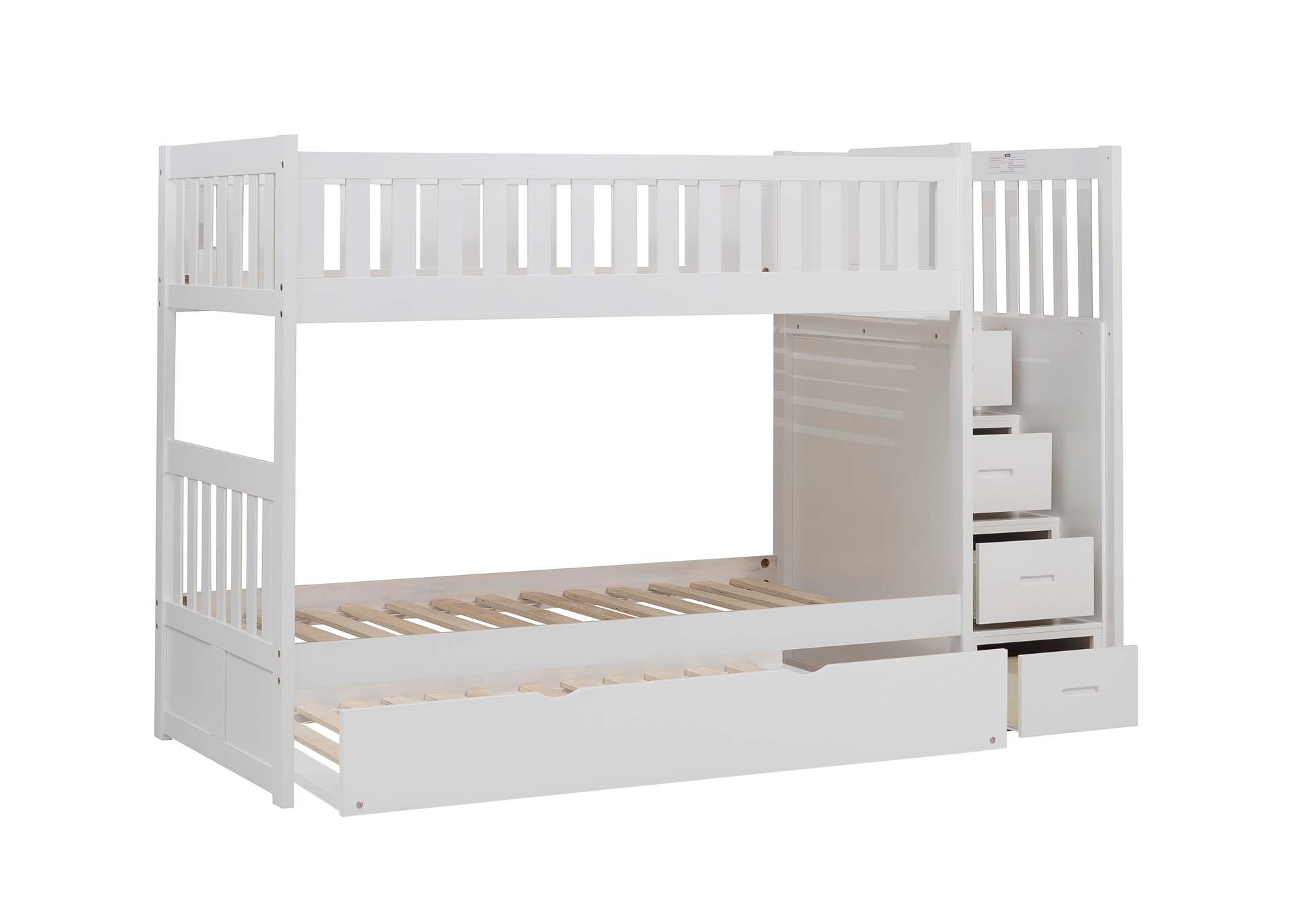 Galen Twin/Twin Step Bunk Bed with Twin Trundle image 6