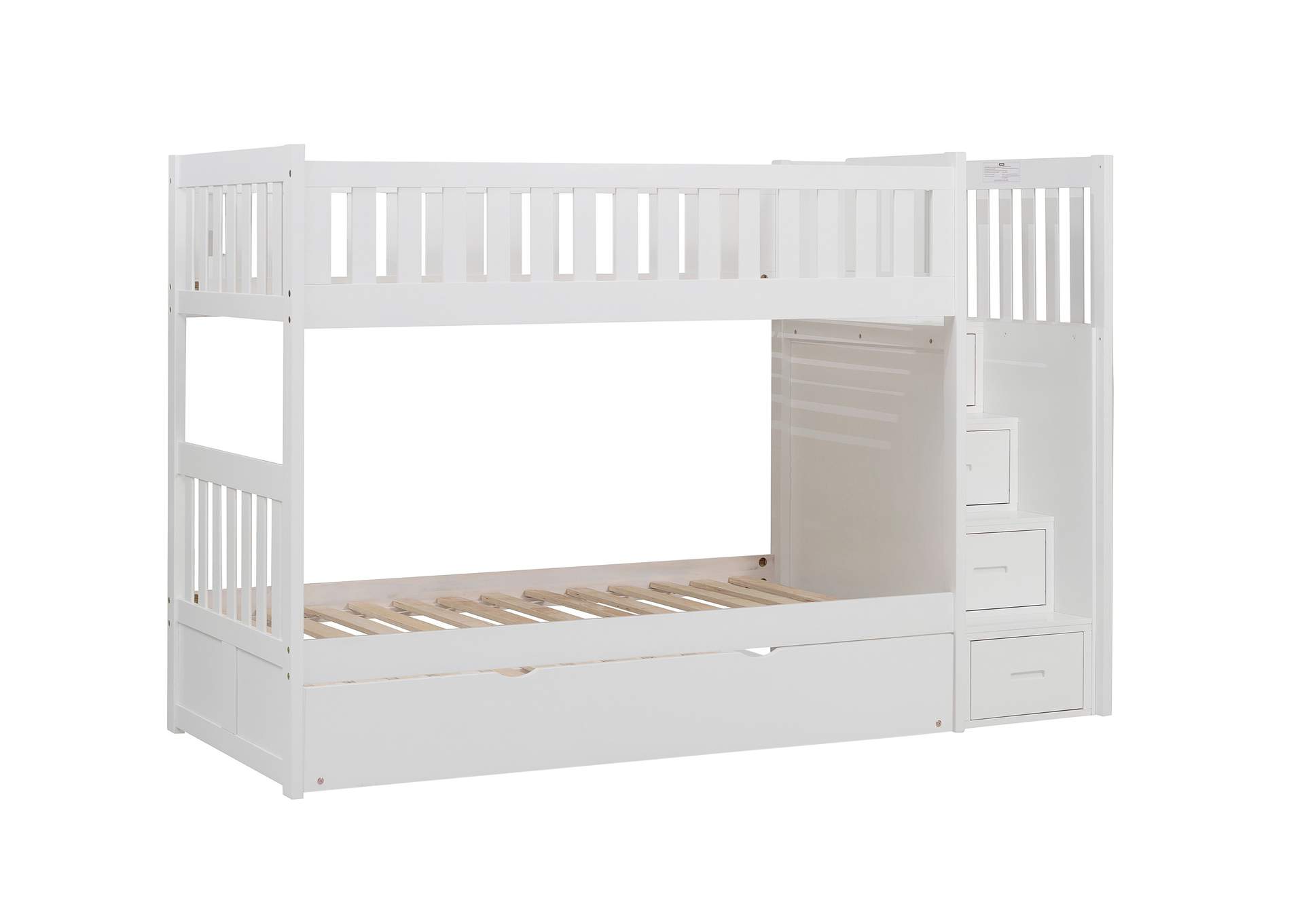 Galen Twin/Twin Step Bunk Bed with Twin Trundle image 5