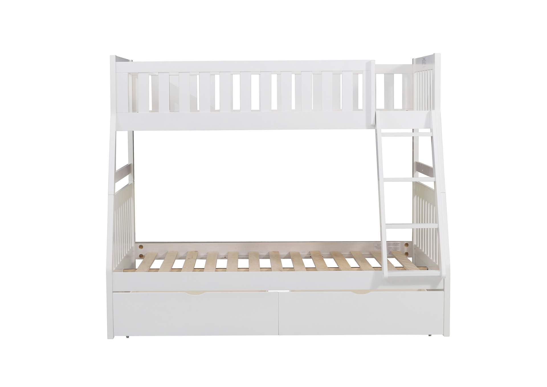Galen Twin/Full Bunk Bed with Storage Boxes image 4